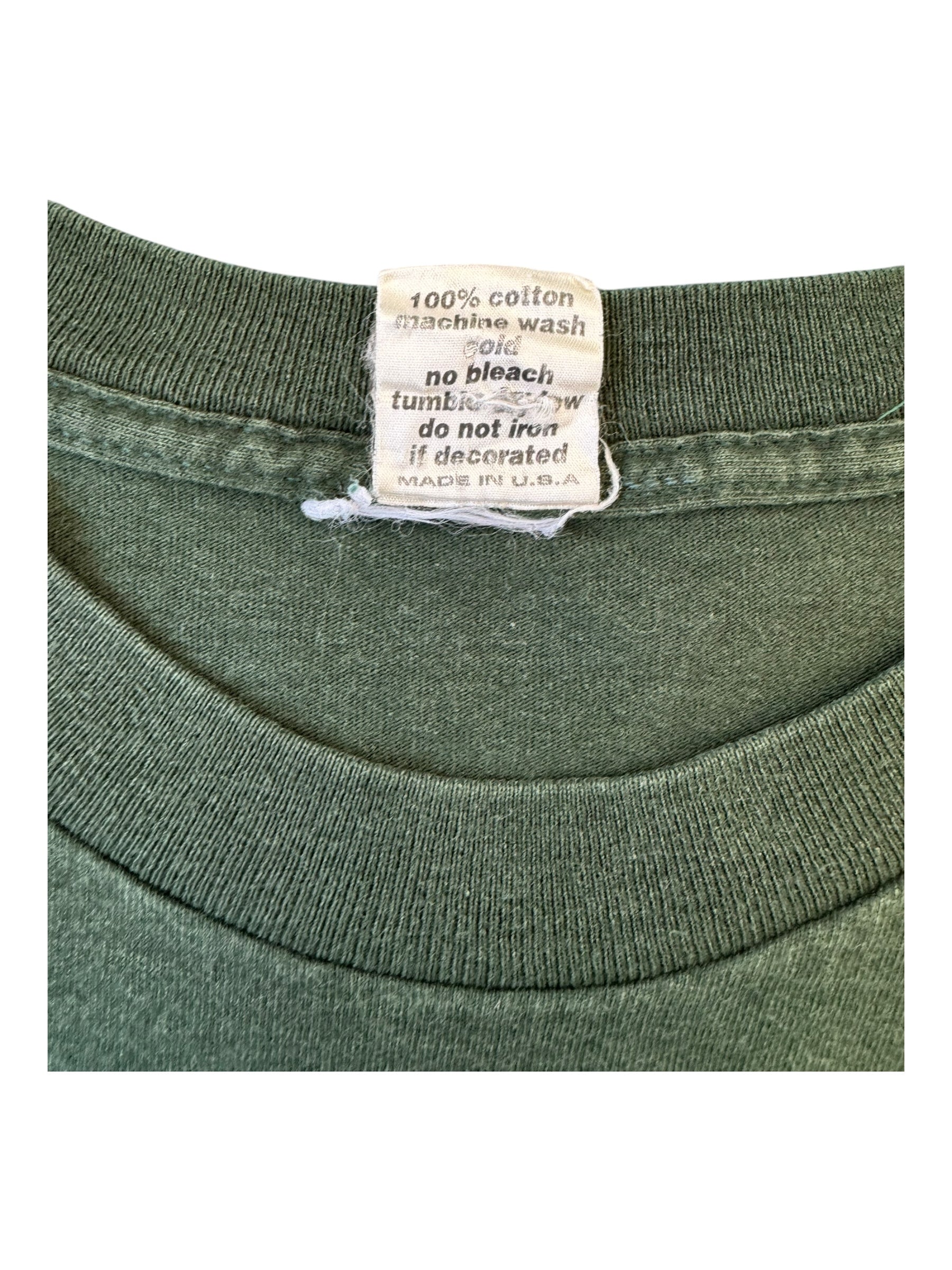 Flip Skateboards 90s Green Leprachaun T-Shirt Size XL