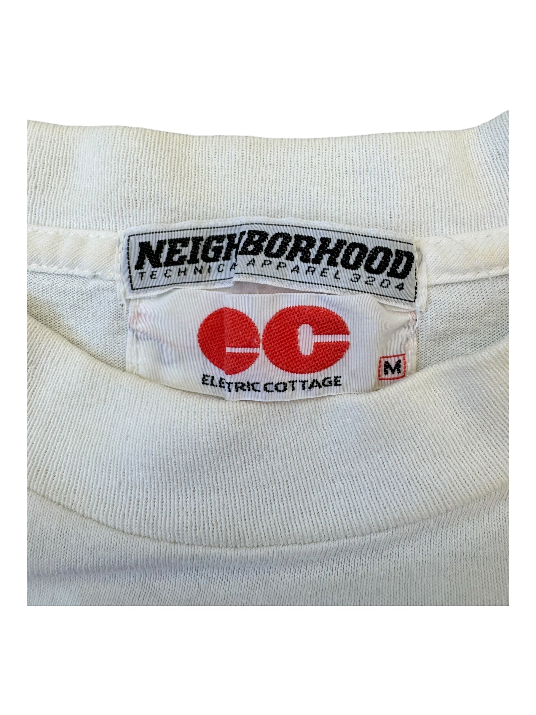 Neighborhood 90s Electric Cottage New Beginning of Neighborhood T-shirt Size Medium