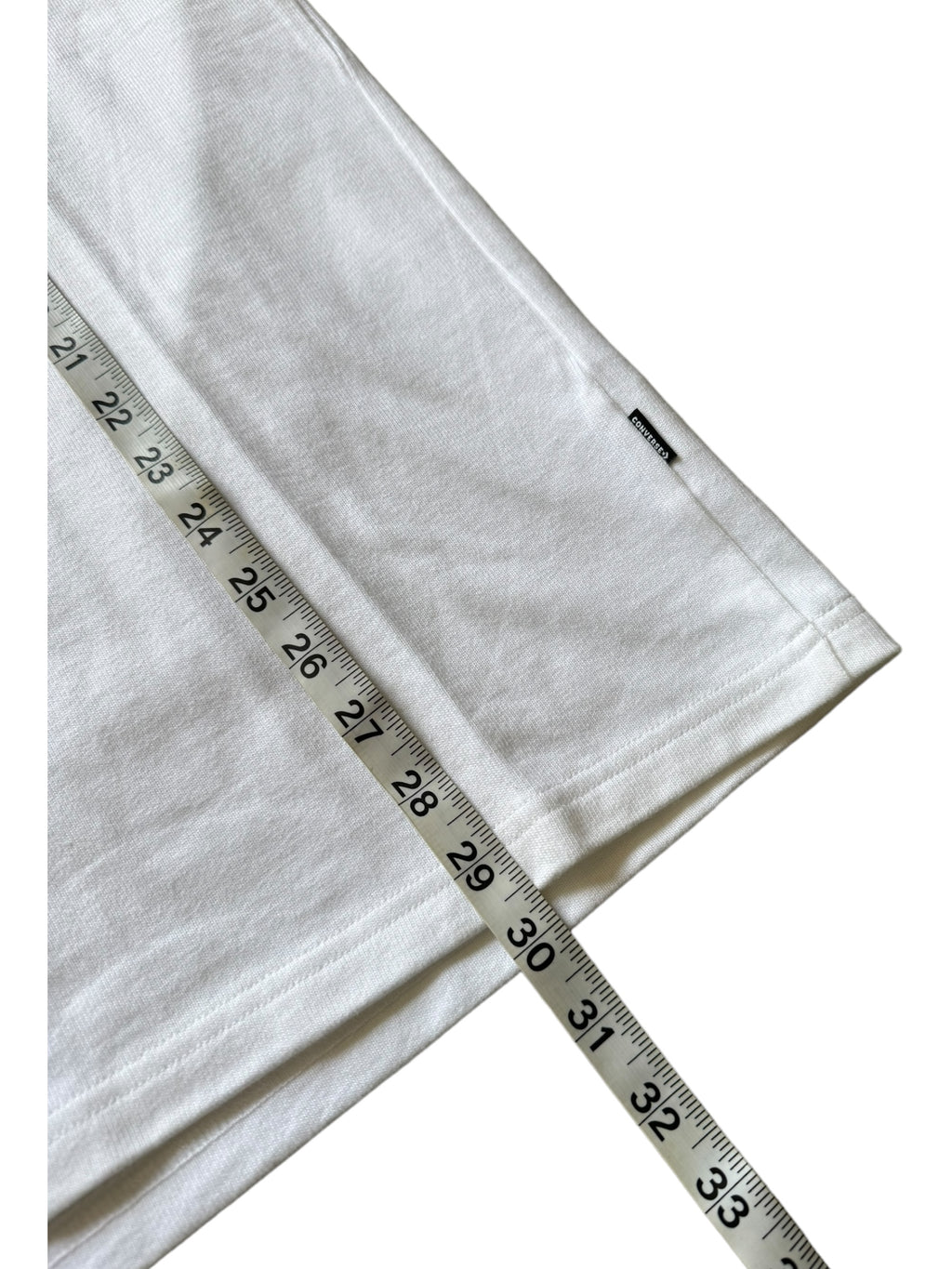 Neighborhood x Converse Deadstock White  Baju Lelaki T-Shirt Size Large