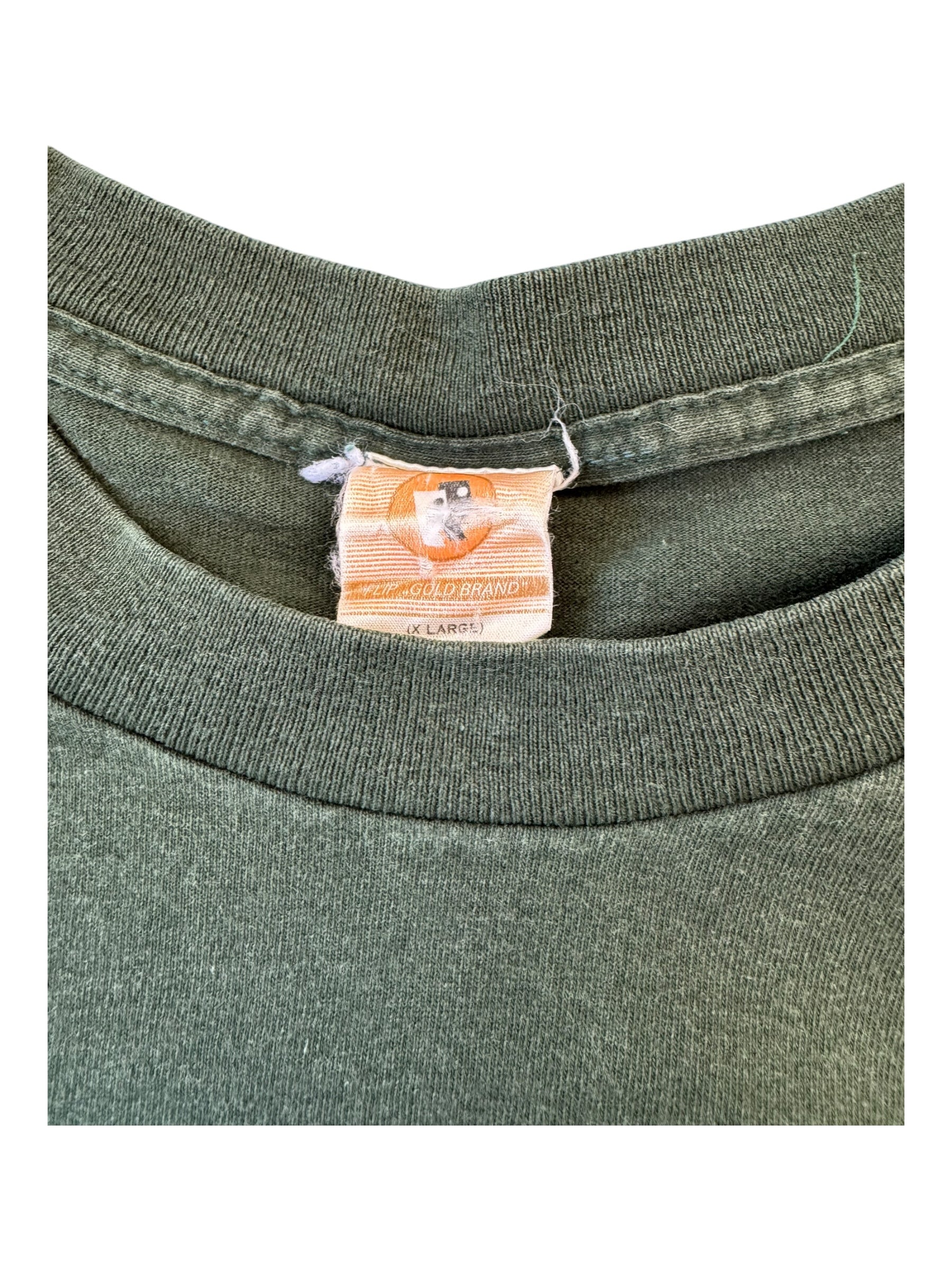 Flip Skateboards 90s Green Leprachaun T-Shirt Size XL