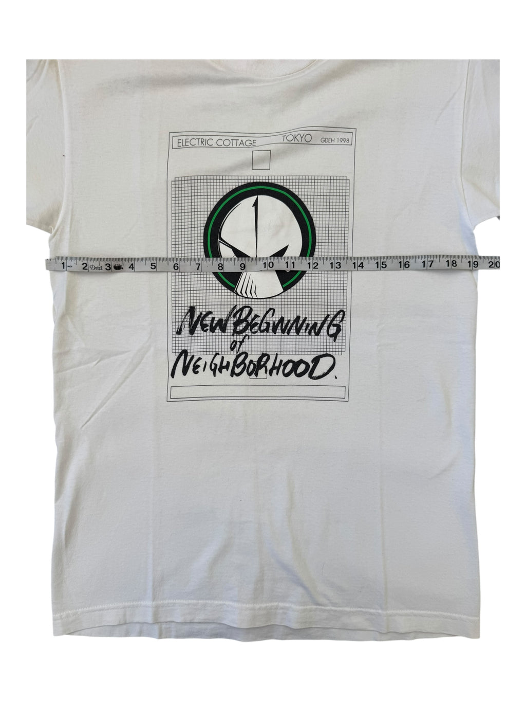 Neighborhood 90s Electric Cottage New Beginning of Neighborhood T-shirt Size Medium