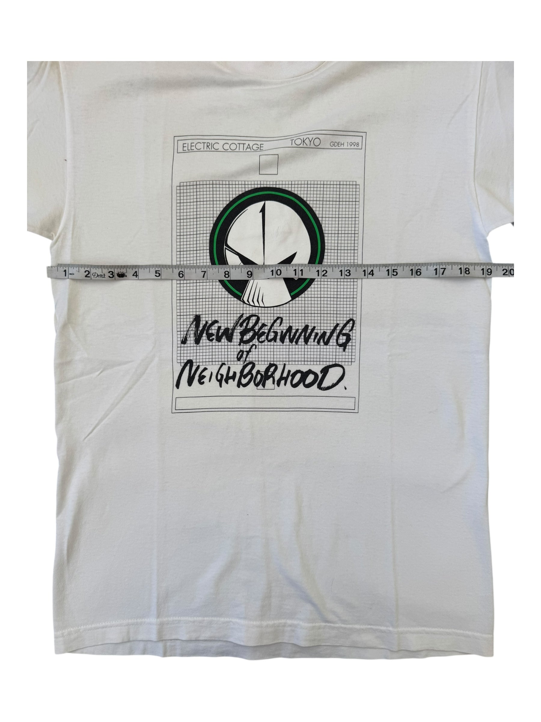 Neighborhood 90s Electric Cottage New Beginning of Neighborhood T-shirt Size Medium