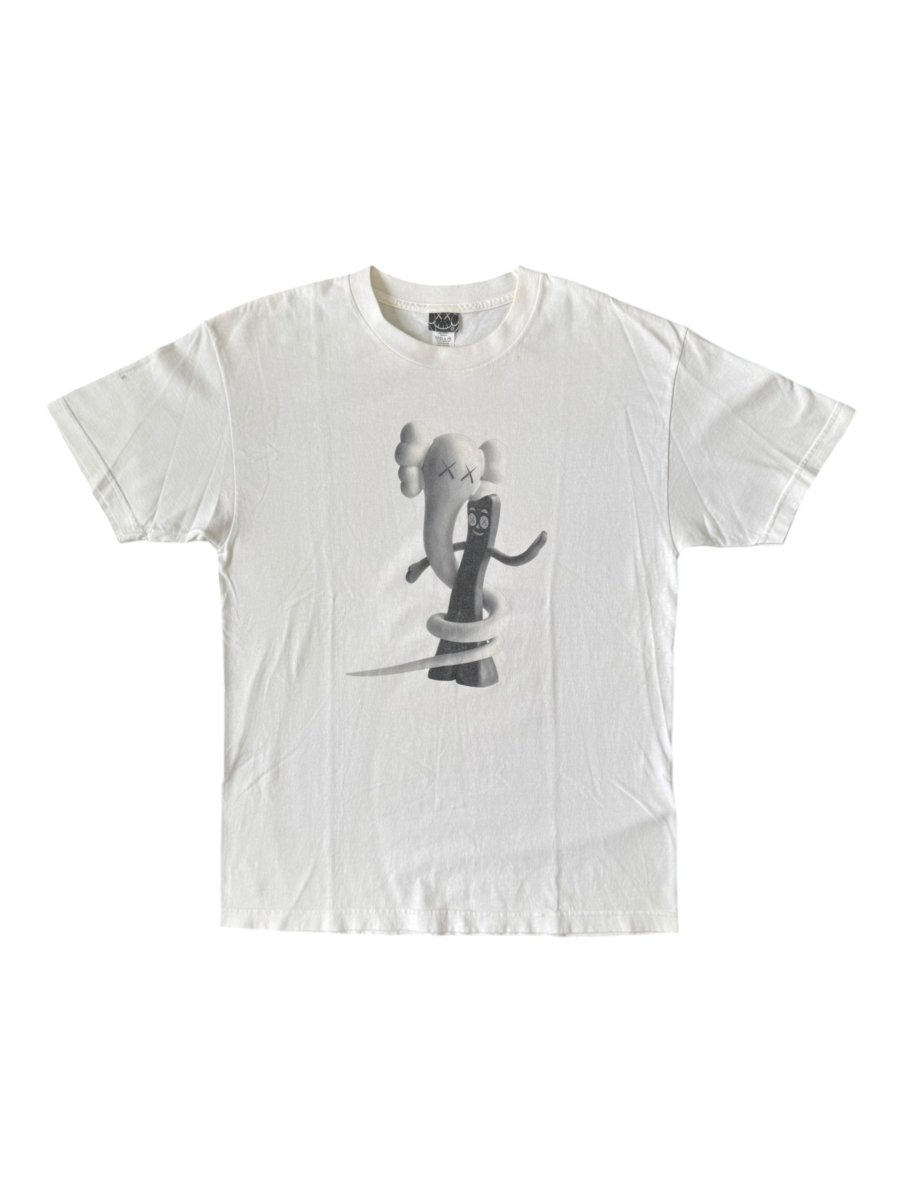 Kaws 00s White Gumby Kaws One T-shirt Size Large
