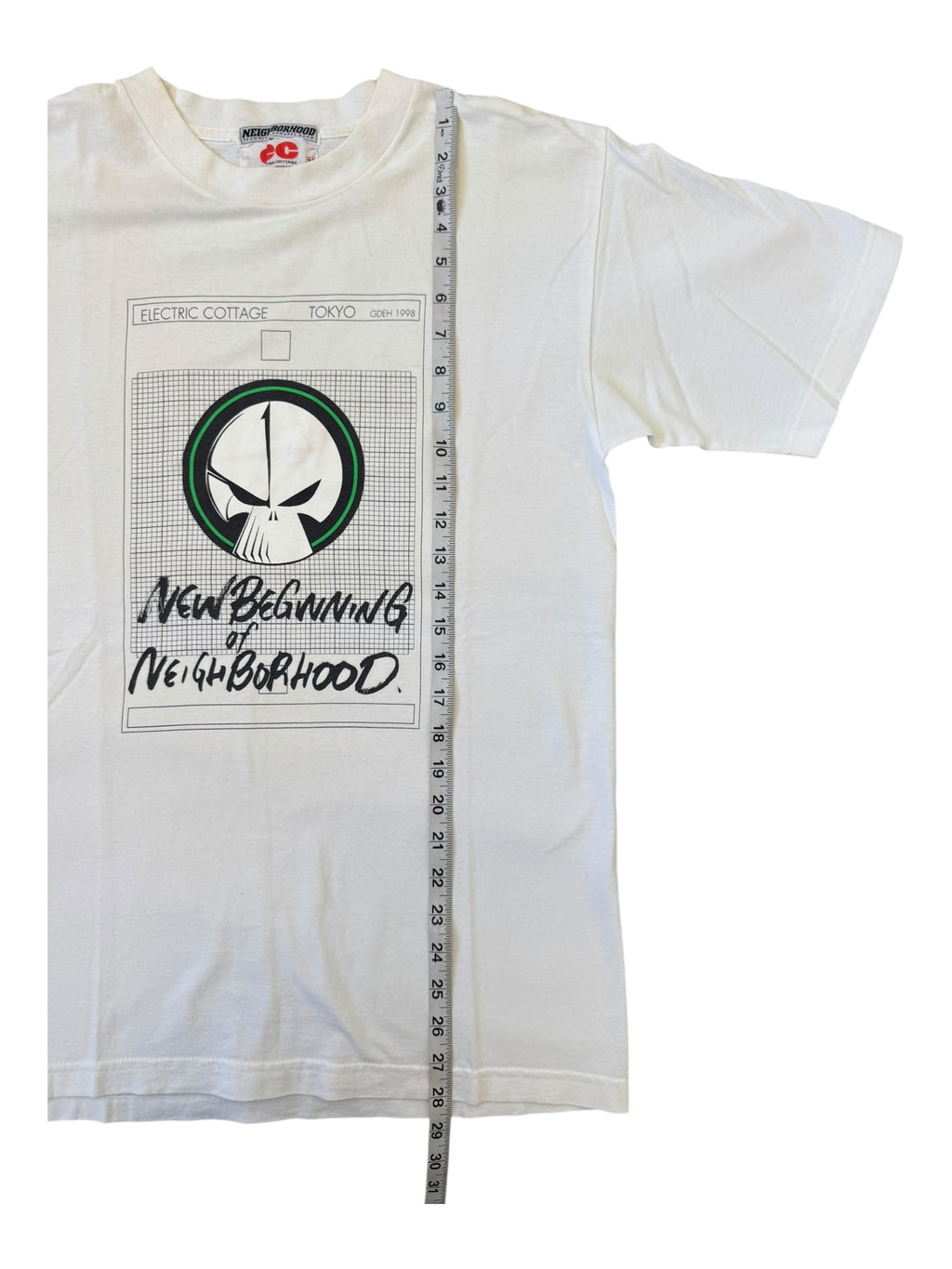 Neighborhood 90s Electric Cottage New Beginning of Neighborhood T-shirt Size Medium