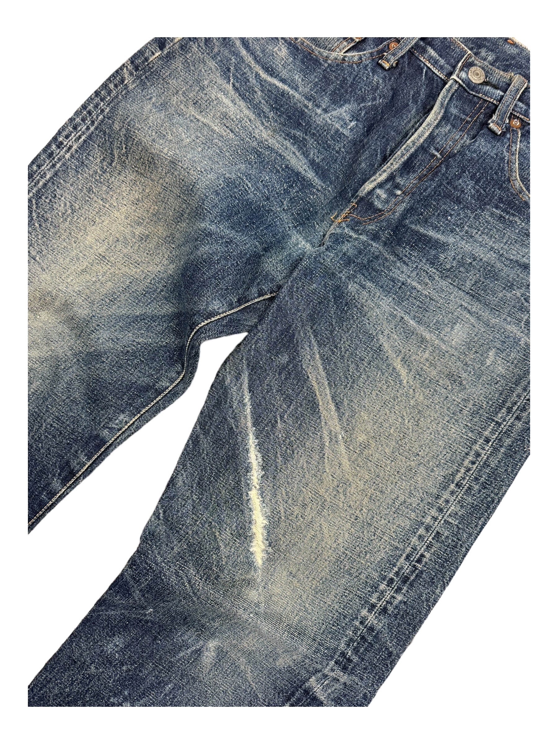 Studio D'artisan Faded Selvedge Denim Jeans Size 33