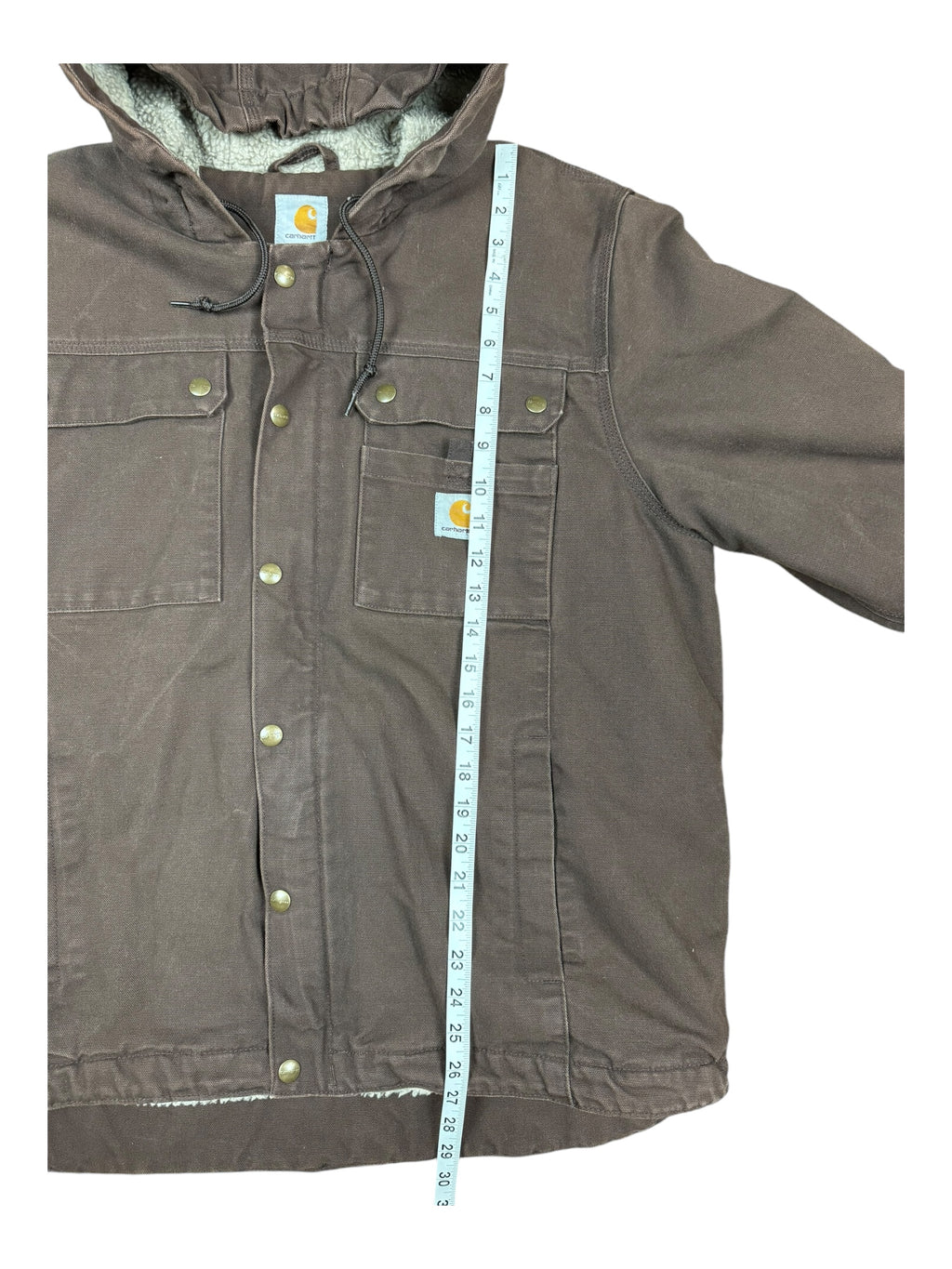 Carhartt 90s Brown Sherpa Lined Jacket Size Large