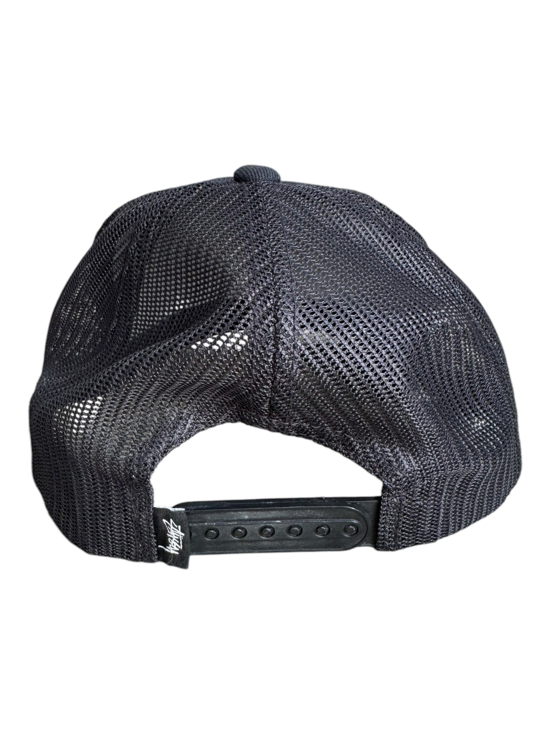 Stussy Black Snapback Hat