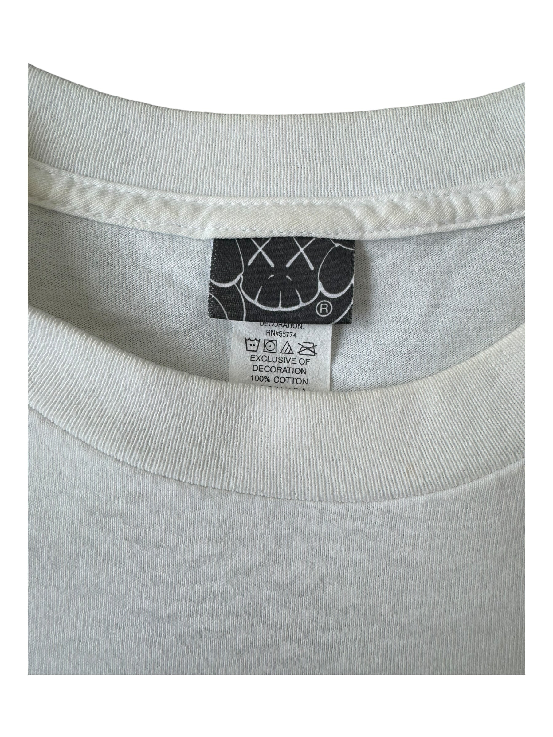 Kaws 00s White Gumby Kaws One T-shirt Size Large