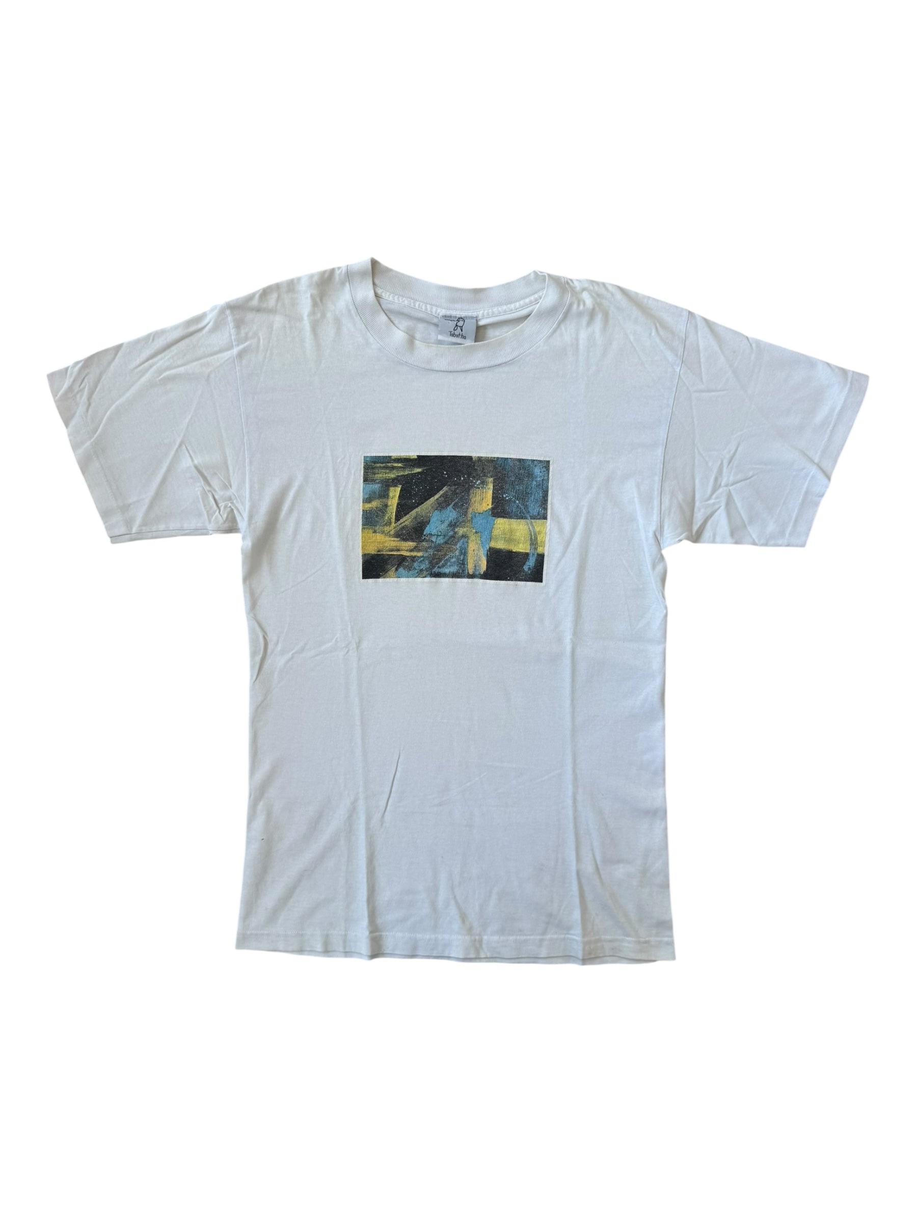 Futura 90s White Tabatha Tag Futura Painting T-shirt Size Medium