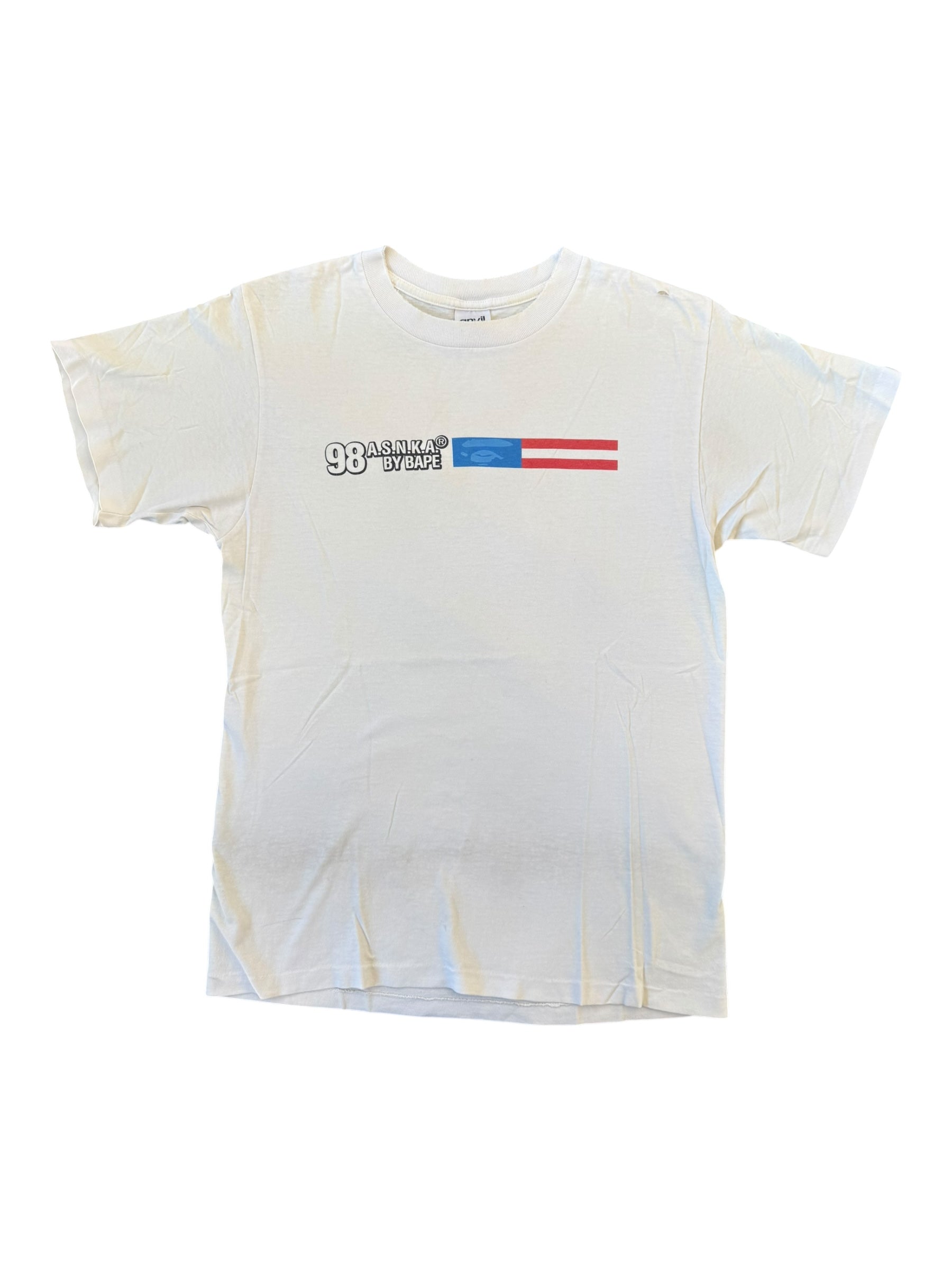 Bape 90s 98 A.S.N.K.A Oneita Anvil Size Medium