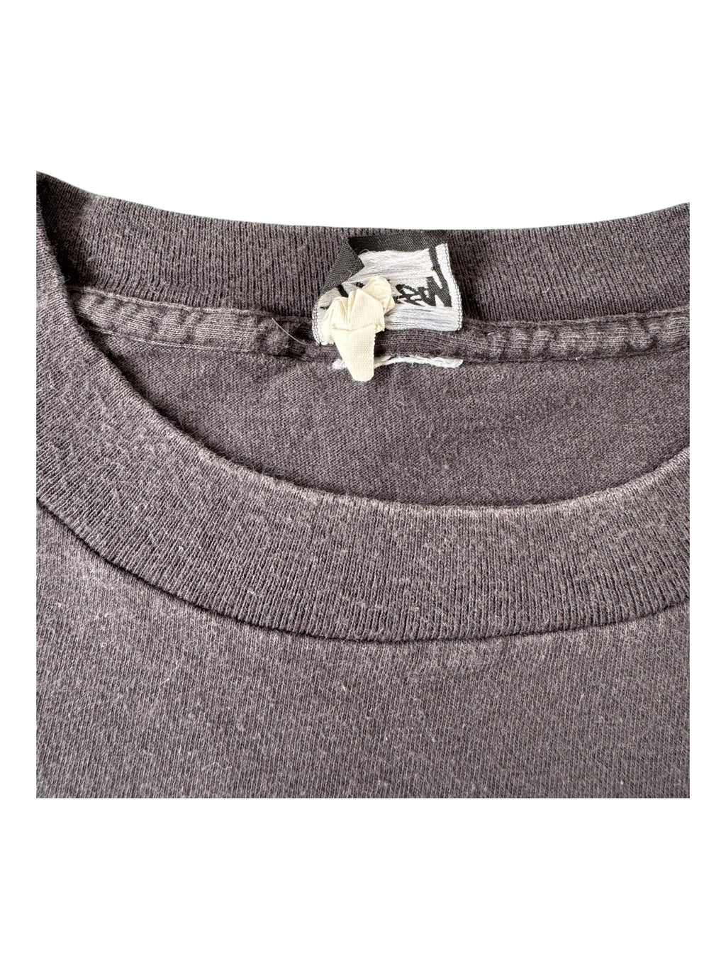 Stussy 80s Link Logo OG Black T-Shirt Size XL