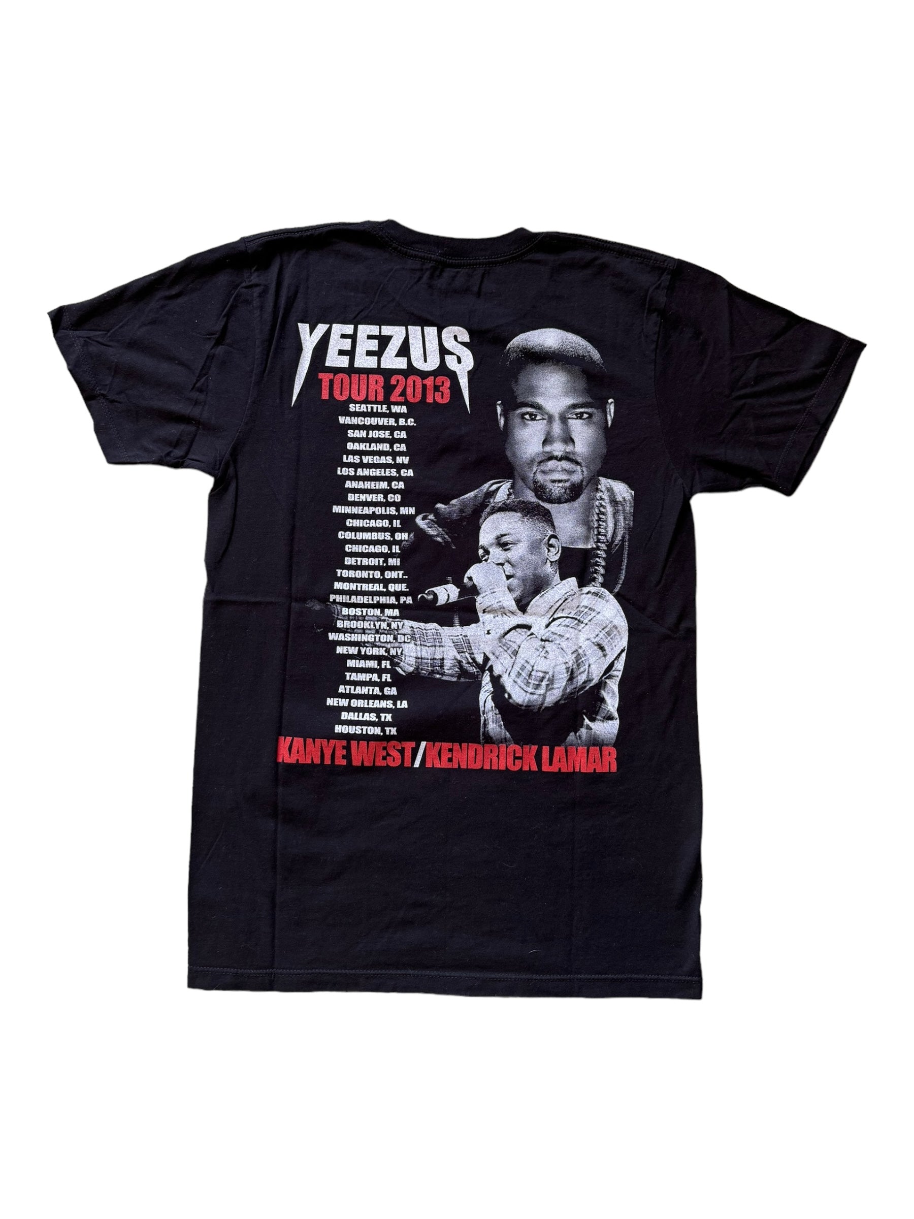 Kanye West 2013 Featuring Kendrick Lamar Yeezus Tour Merch Medium
