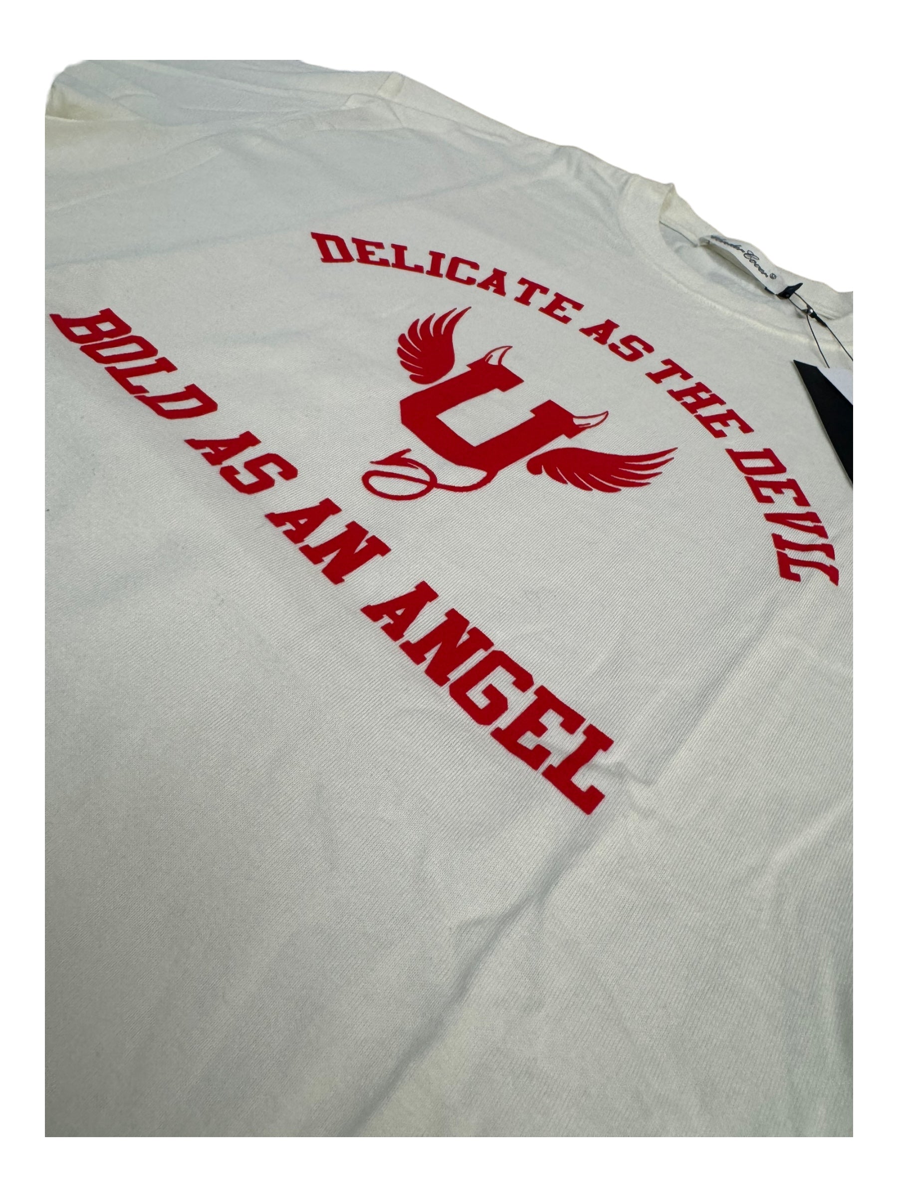 Undercover Delicate as the Devil White T-Shirt Size XL New w/ Tags