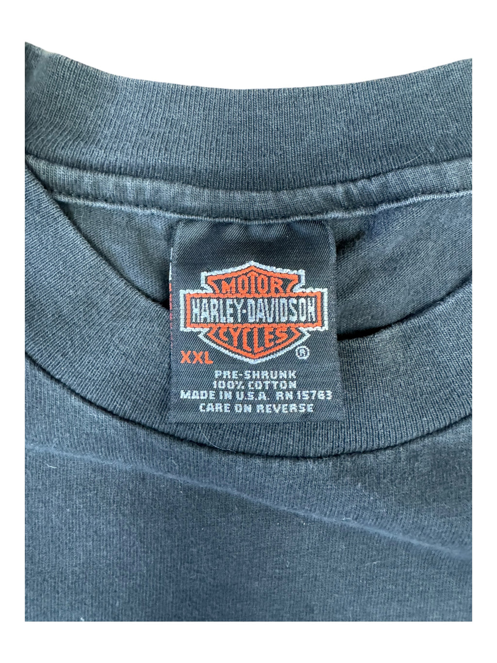 Harley Davidson 90s Black Twin Cam 88 Cubic Inches Longsleeve Hanes Beefy Size XXL