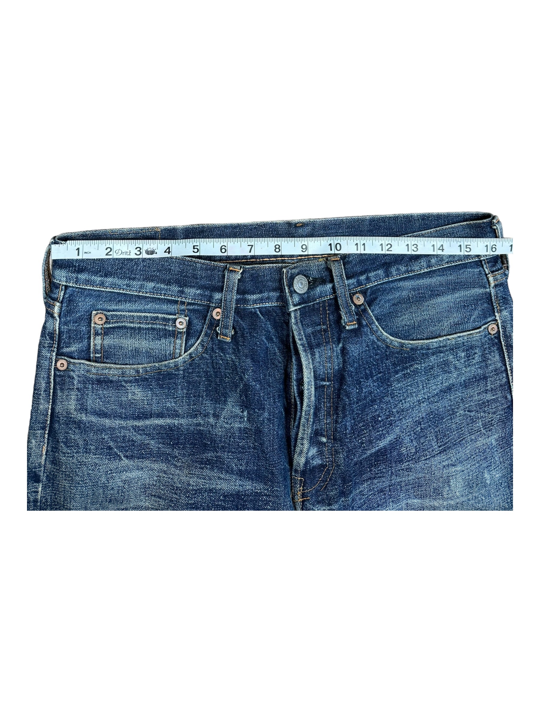 Studio D'artisan Faded Selvedge Denim Jeans Size 33