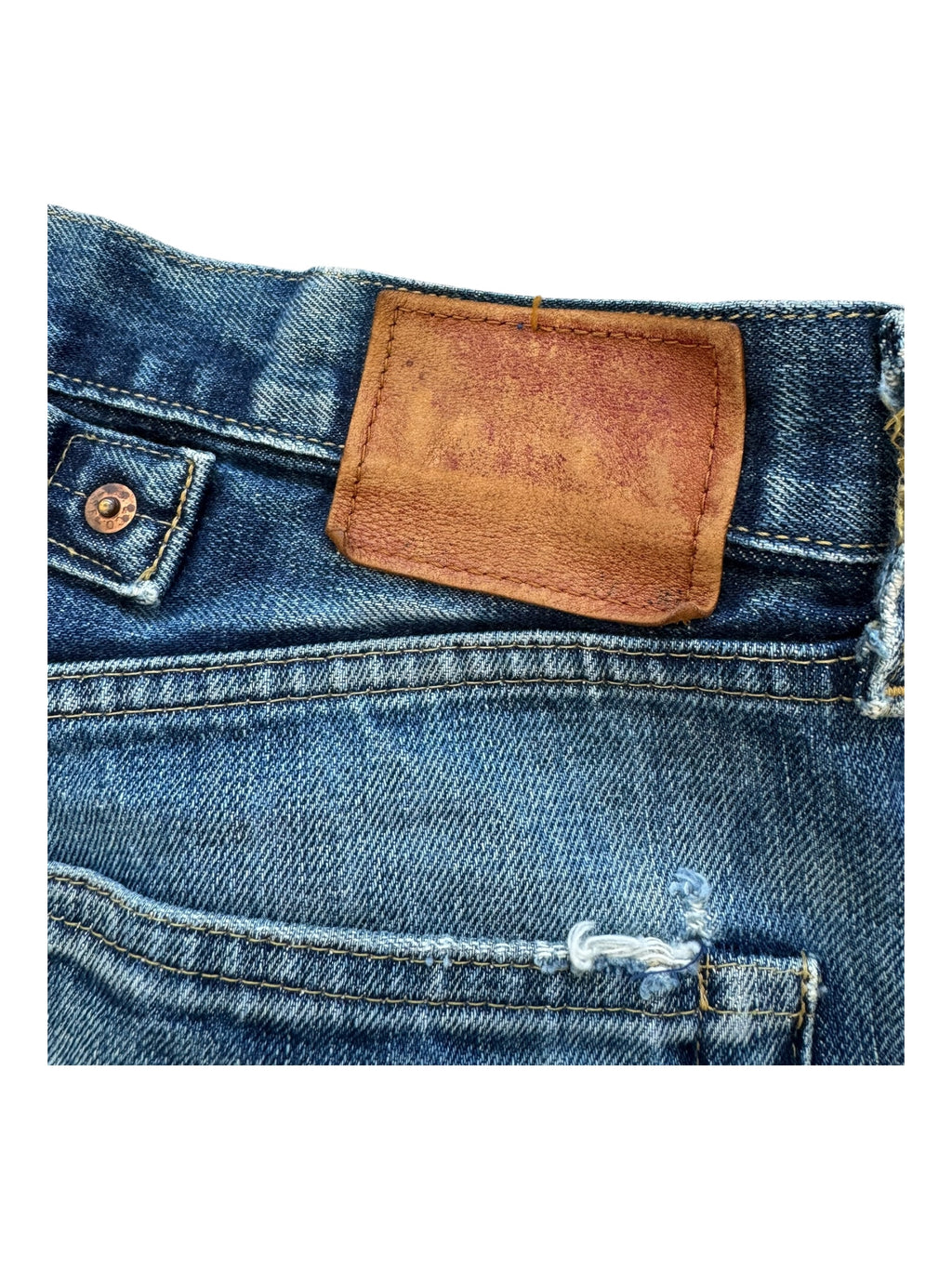 Levis 90s 702 XX Big E Selvedge Denim Jeans W31 Japan Perfect Fade