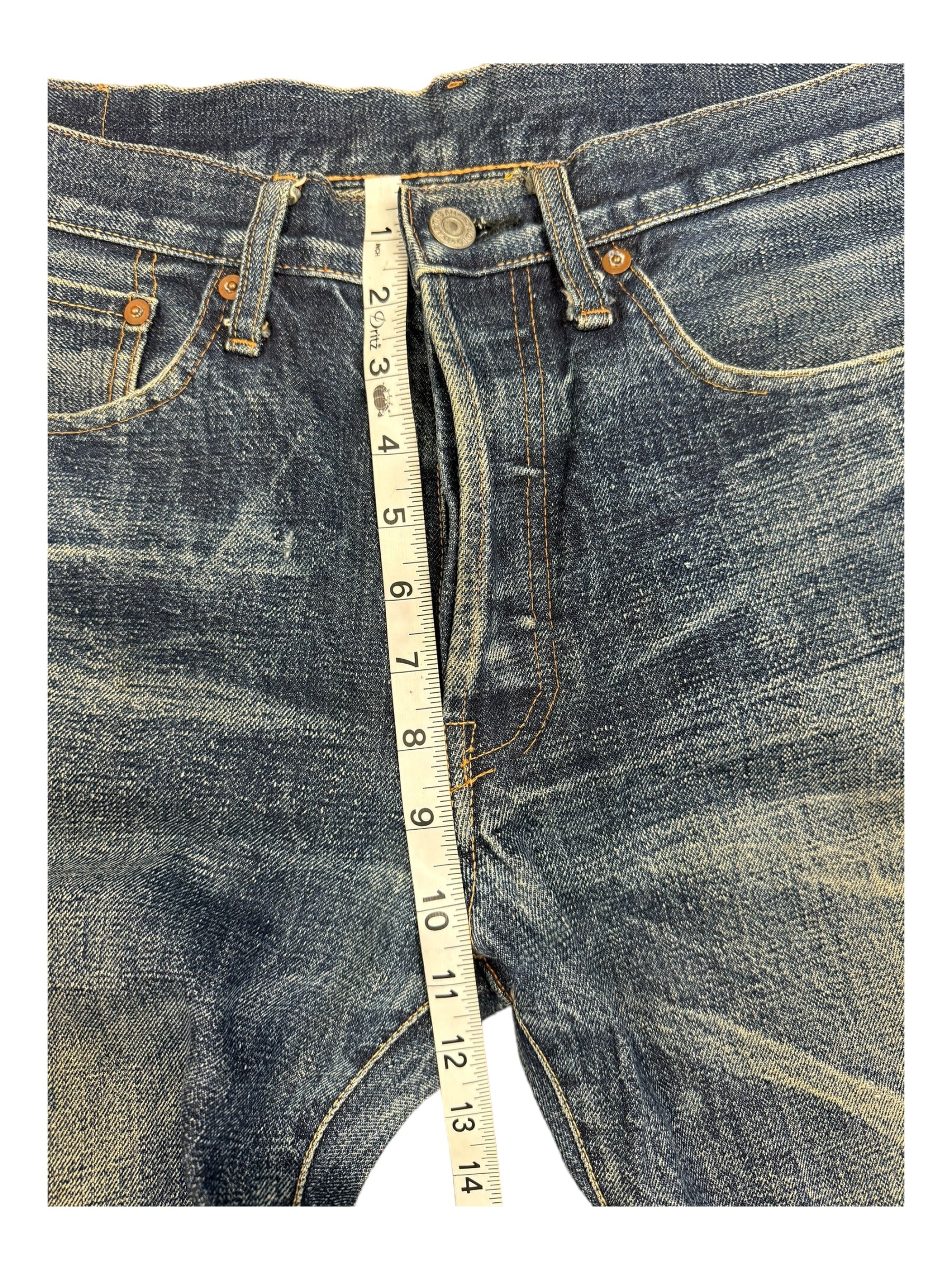 Studio D'artisan Faded Selvedge Denim Jeans Size 33