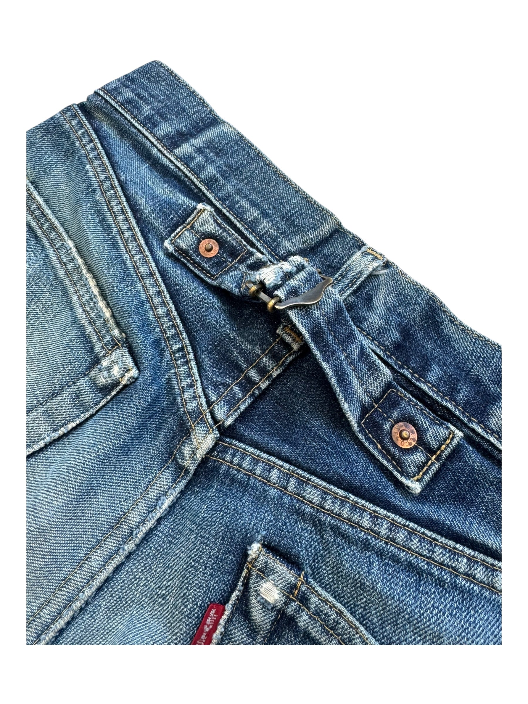 Levis 90s 702 XX Big E Selvedge Denim Jeans W31 Japan Perfect Fade
