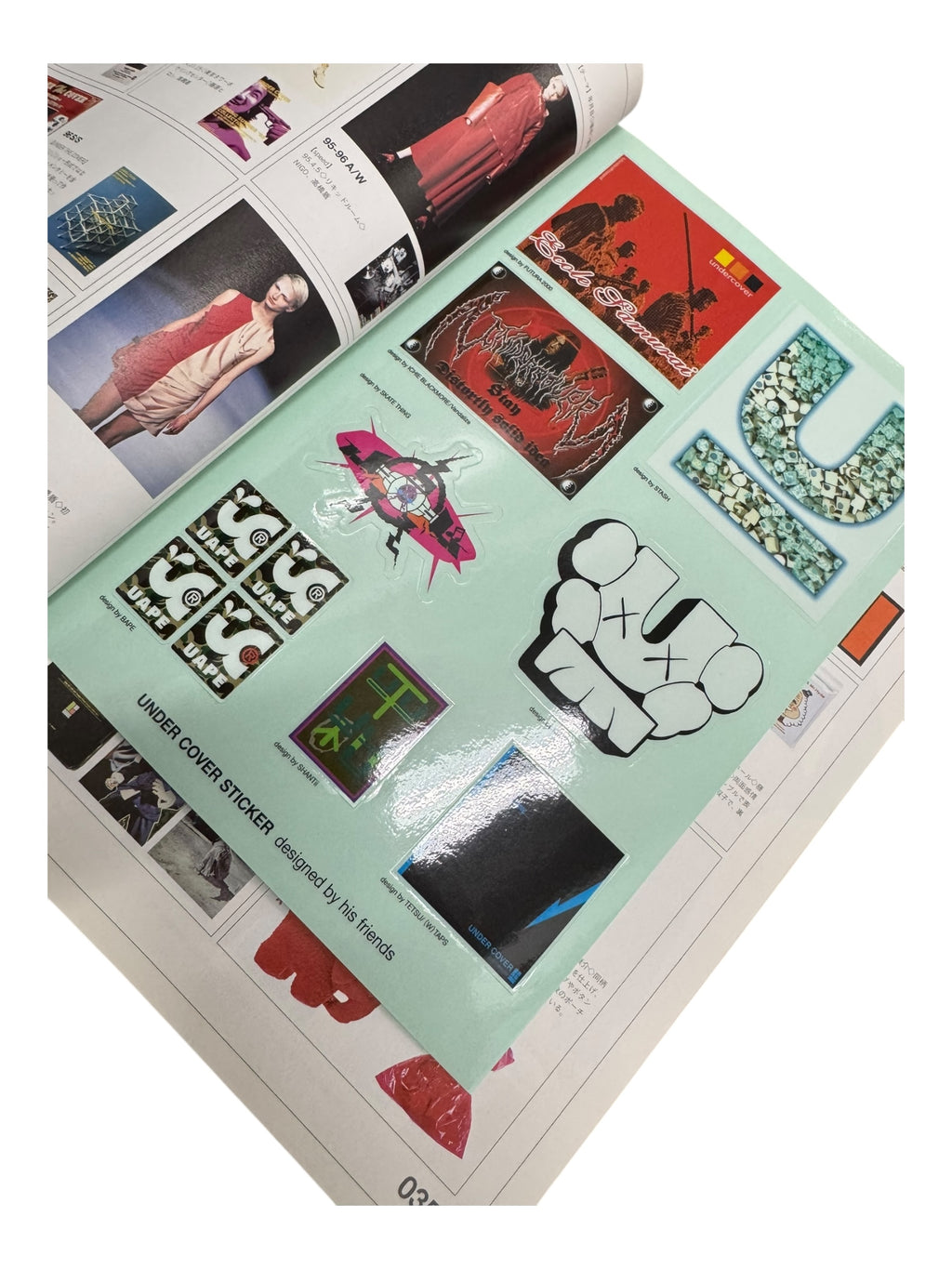 Relax Magazine 2000 Undercover Special Issue w/ Stickers from Kaws Futura Bape Stash