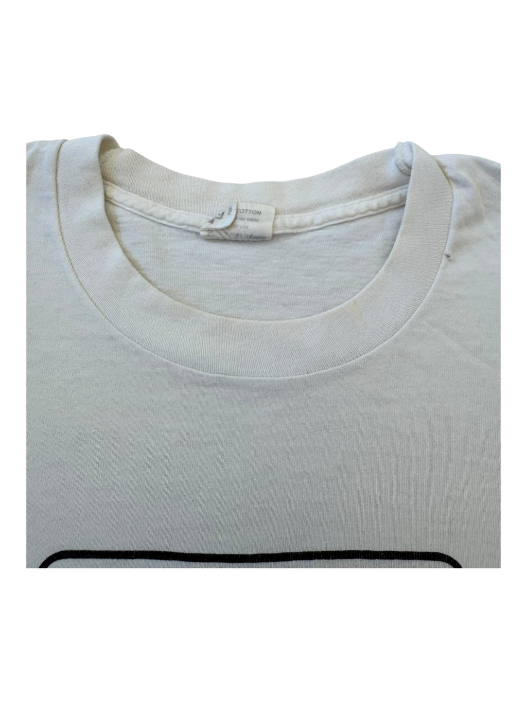 X-Large 90s New York Woody Allen White T-Shirt Size XL