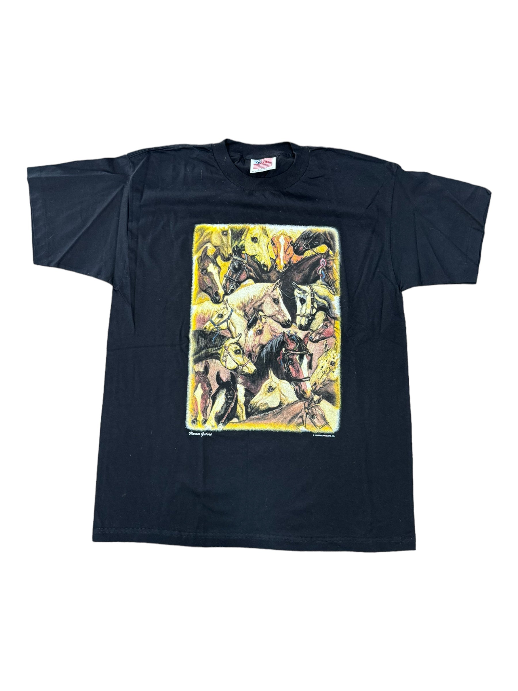 Horses 90s Shirt Horses Galore Mens Size XL Pride Products