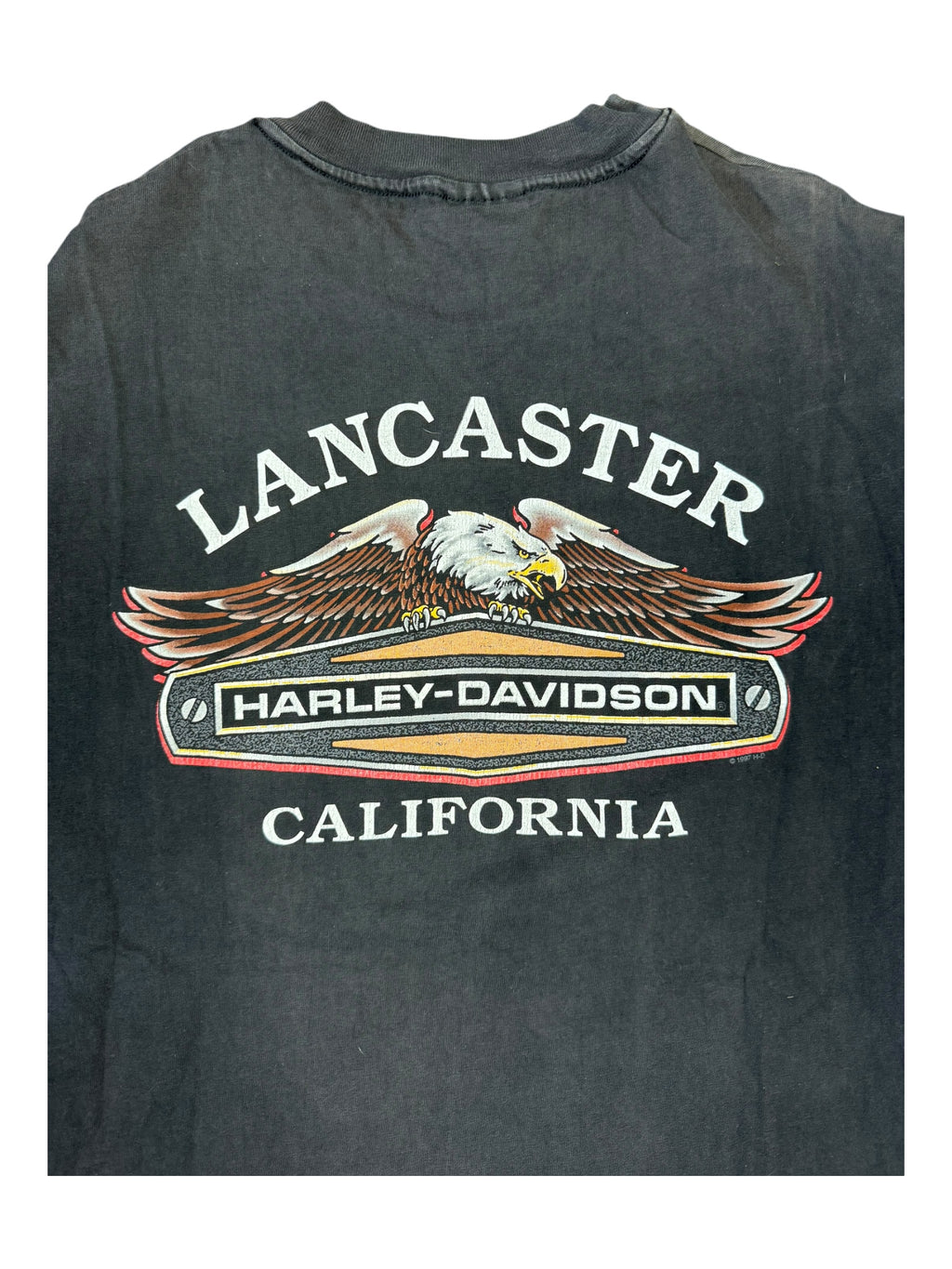 Harley Davidson 90s Black Twin Cam 88 Cubic Inches Longsleeve Hanes Beefy Size XXL