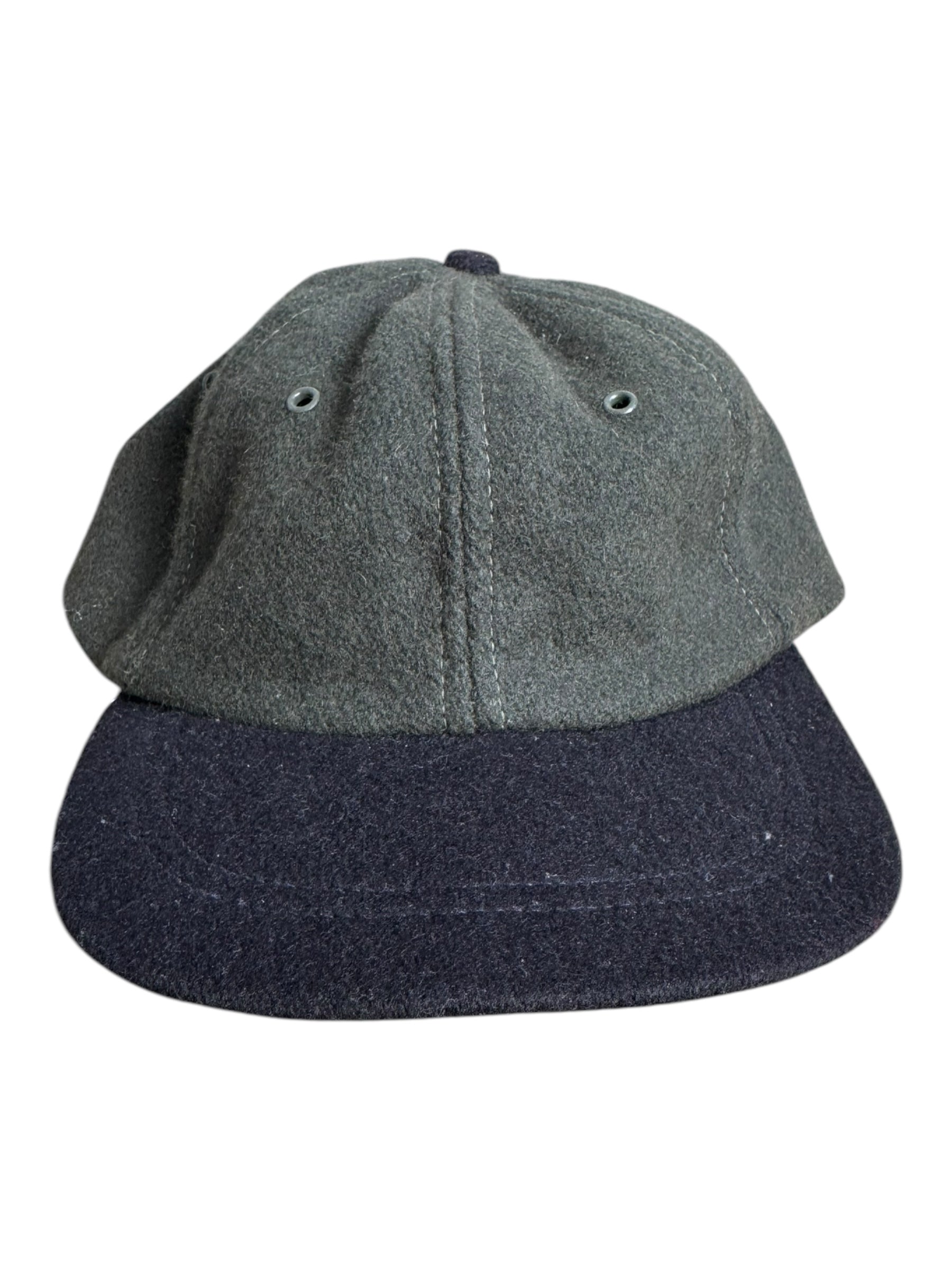 New York Hat And Cap Co. Green Wool Baseball Cap Union Made USA