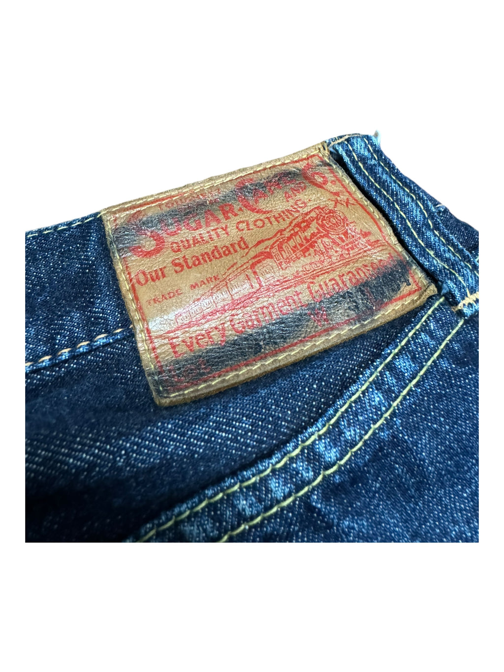 Sugar Cane 1966 Jeans 31x34 Made in USA Selvedge Jeans Denim