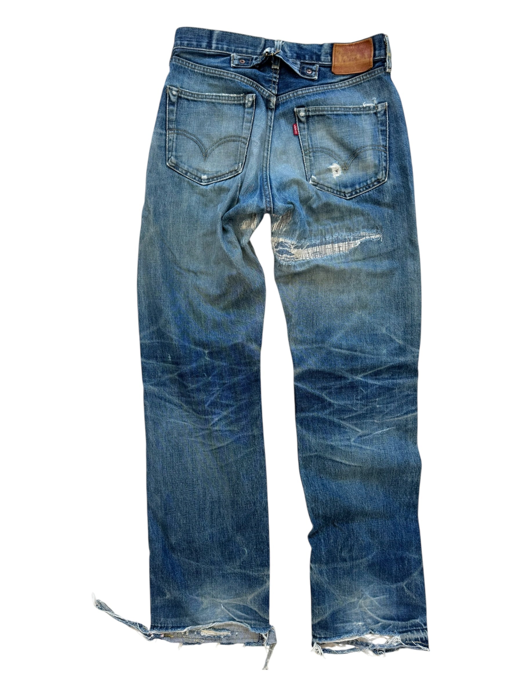 Levis 90s 702 XX Big E Selvedge Denim Jeans W31 Japan Perfect Fade