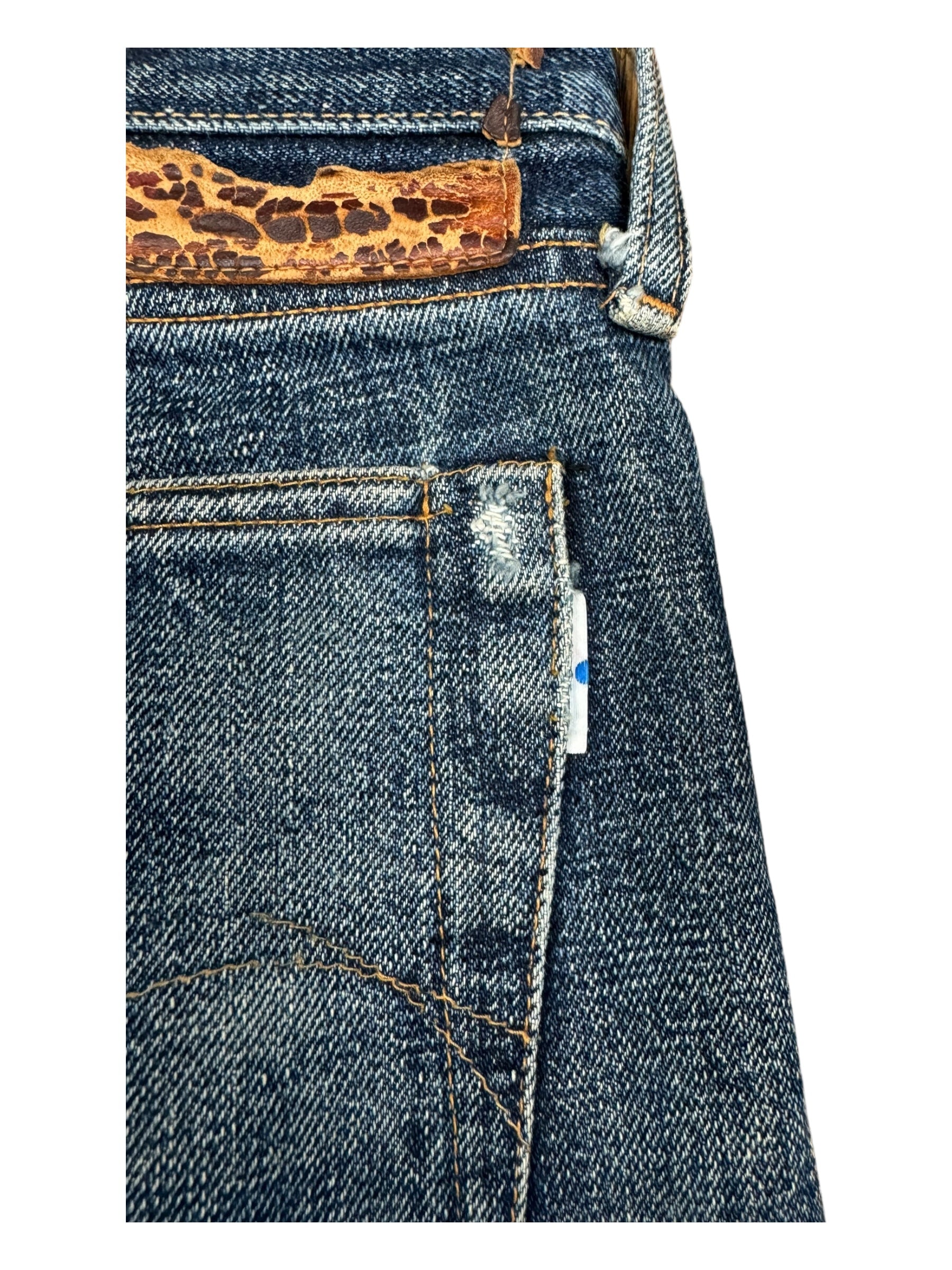 Studio D'artisan Faded Selvedge Denim Jeans Size 33