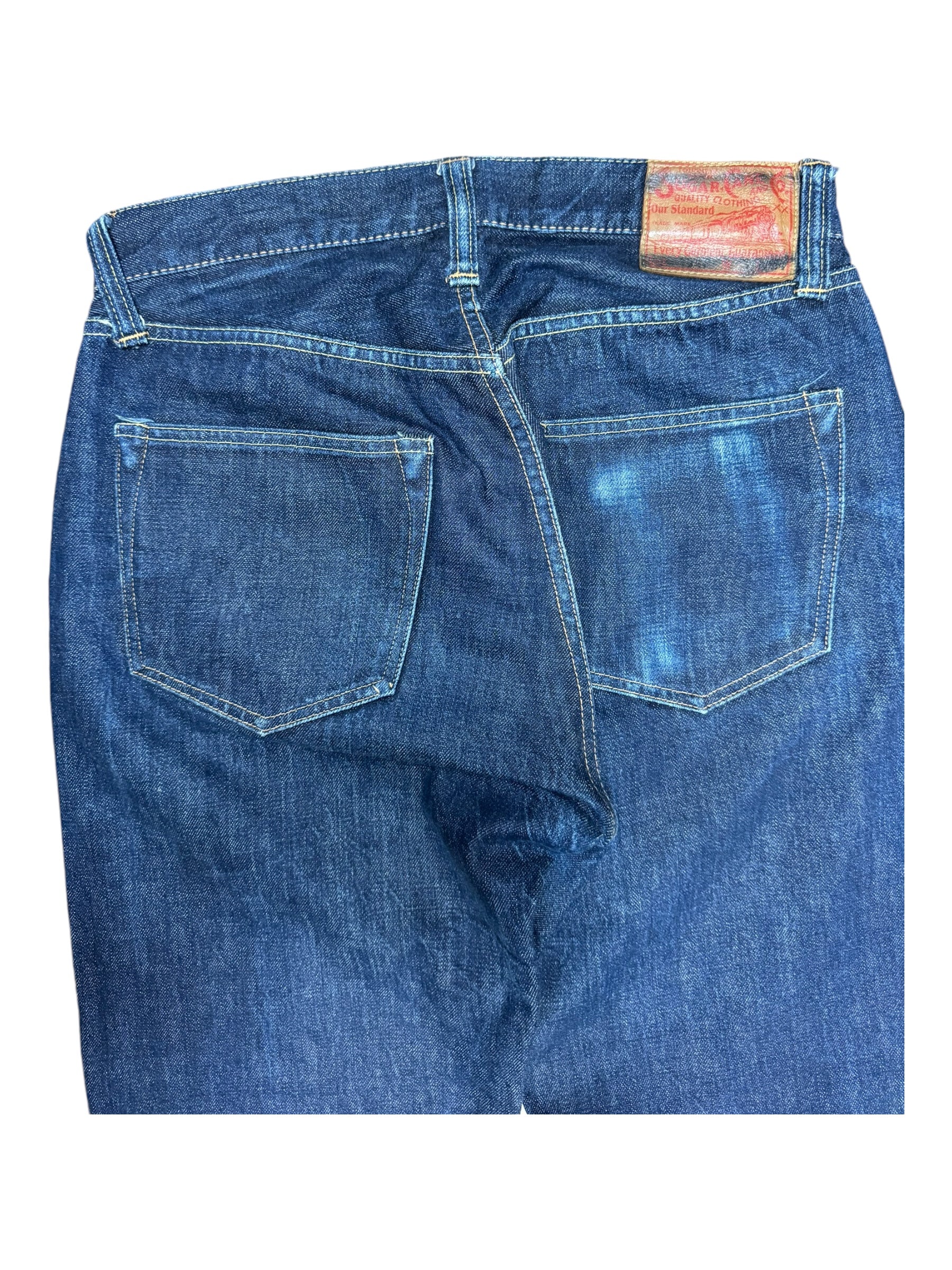 Sugar Cane 1966 Jeans 31x34 Made in USA Selvedge Jeans Denim