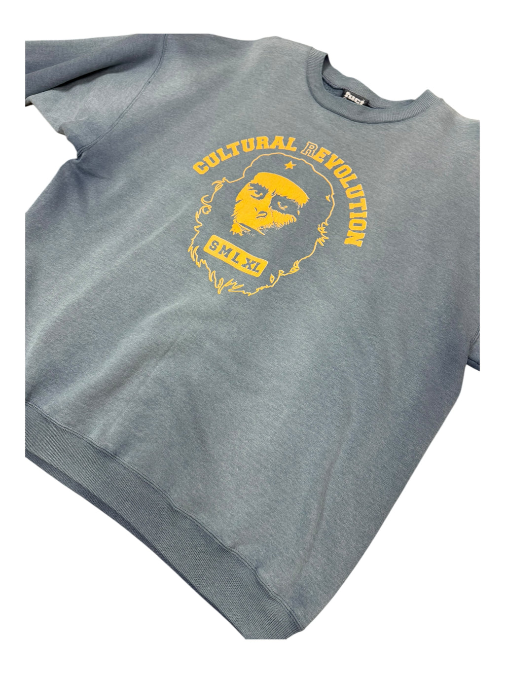 Fuct 90s Navy Culltural Revolution Crewneck Smoky Fade Champion Size XL