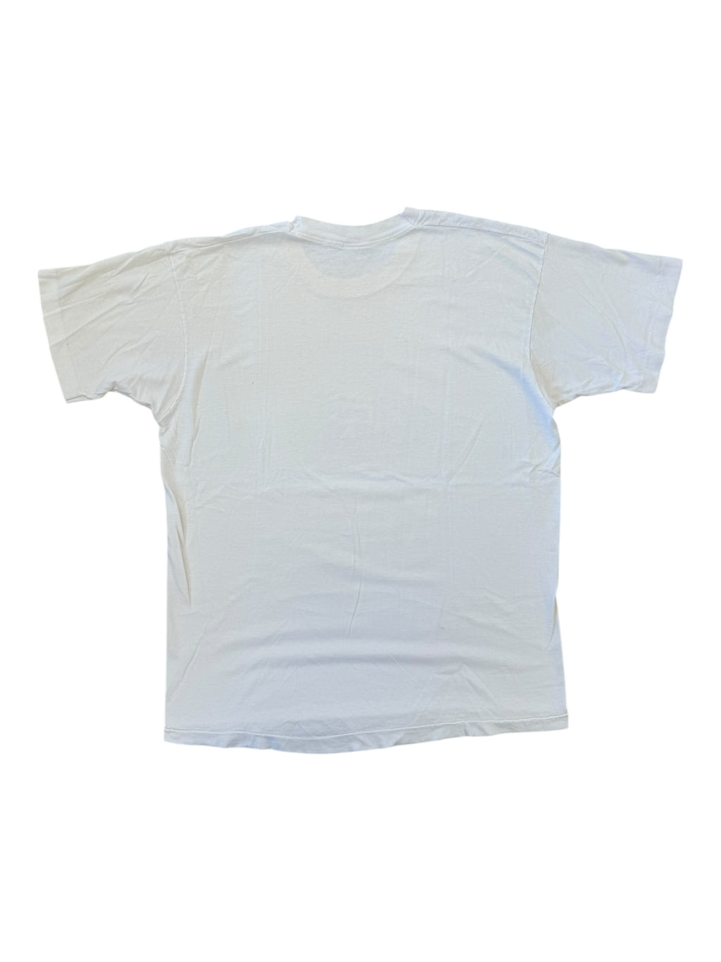 X-Large 90s New York Woody Allen White T-Shirt Size XL