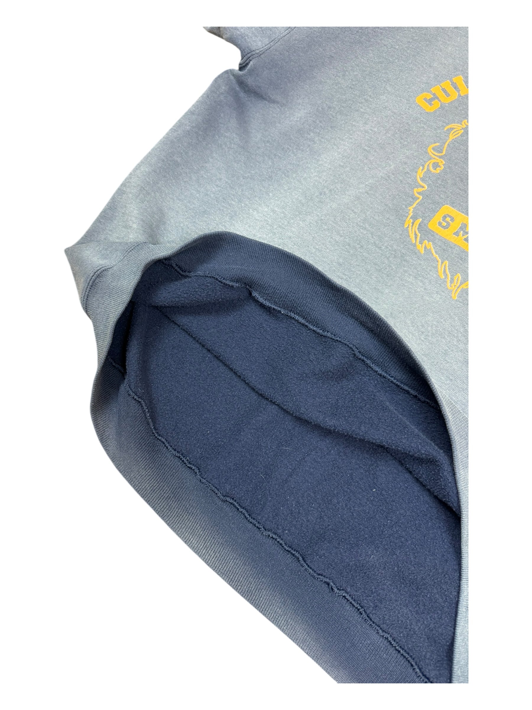 Fuct 90s Navy Culltural Revolution Crewneck Smoky Fade Champion Size XL