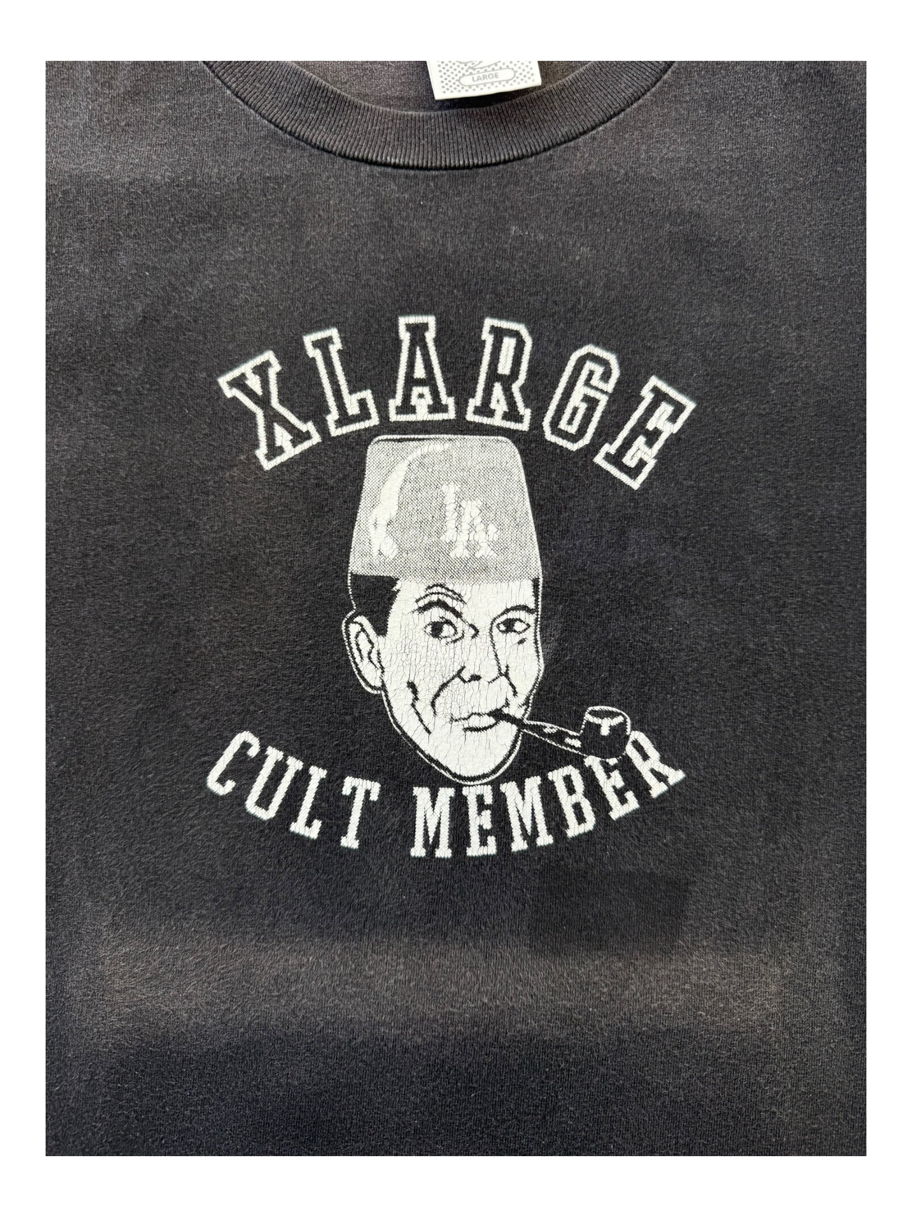 X-Large 00s Cult Member Black T-Shirt Size Large