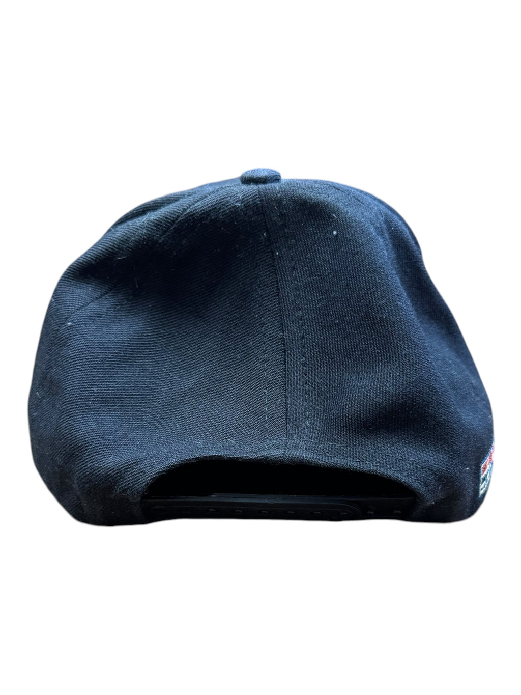 Supreme FW08 College Circle Logo 5 Panel Black Snapback