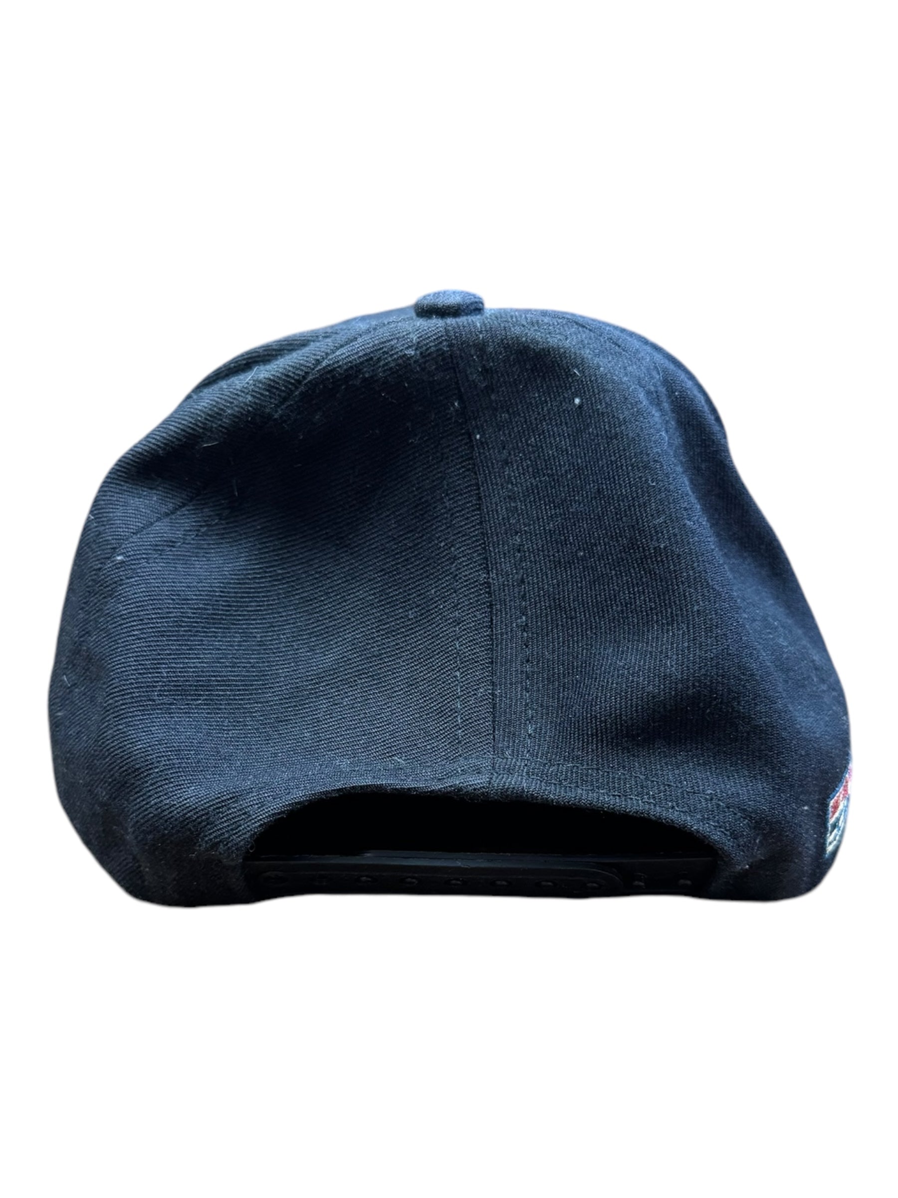 Supreme FW08 College Circle Logo 5 Panel Black Snapback