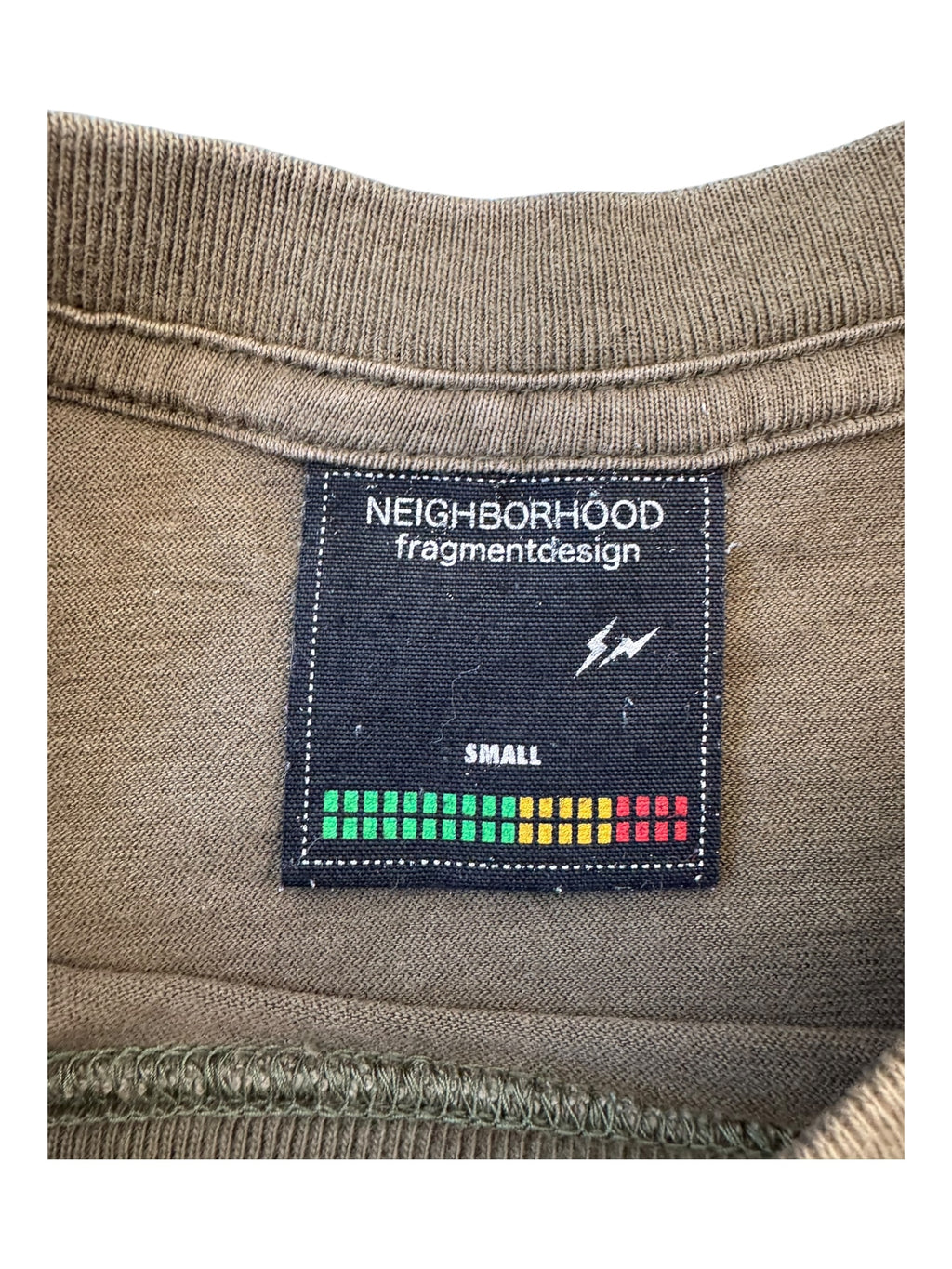 Neighborhood 90s Fragment Design Army T-shirt Size Small
