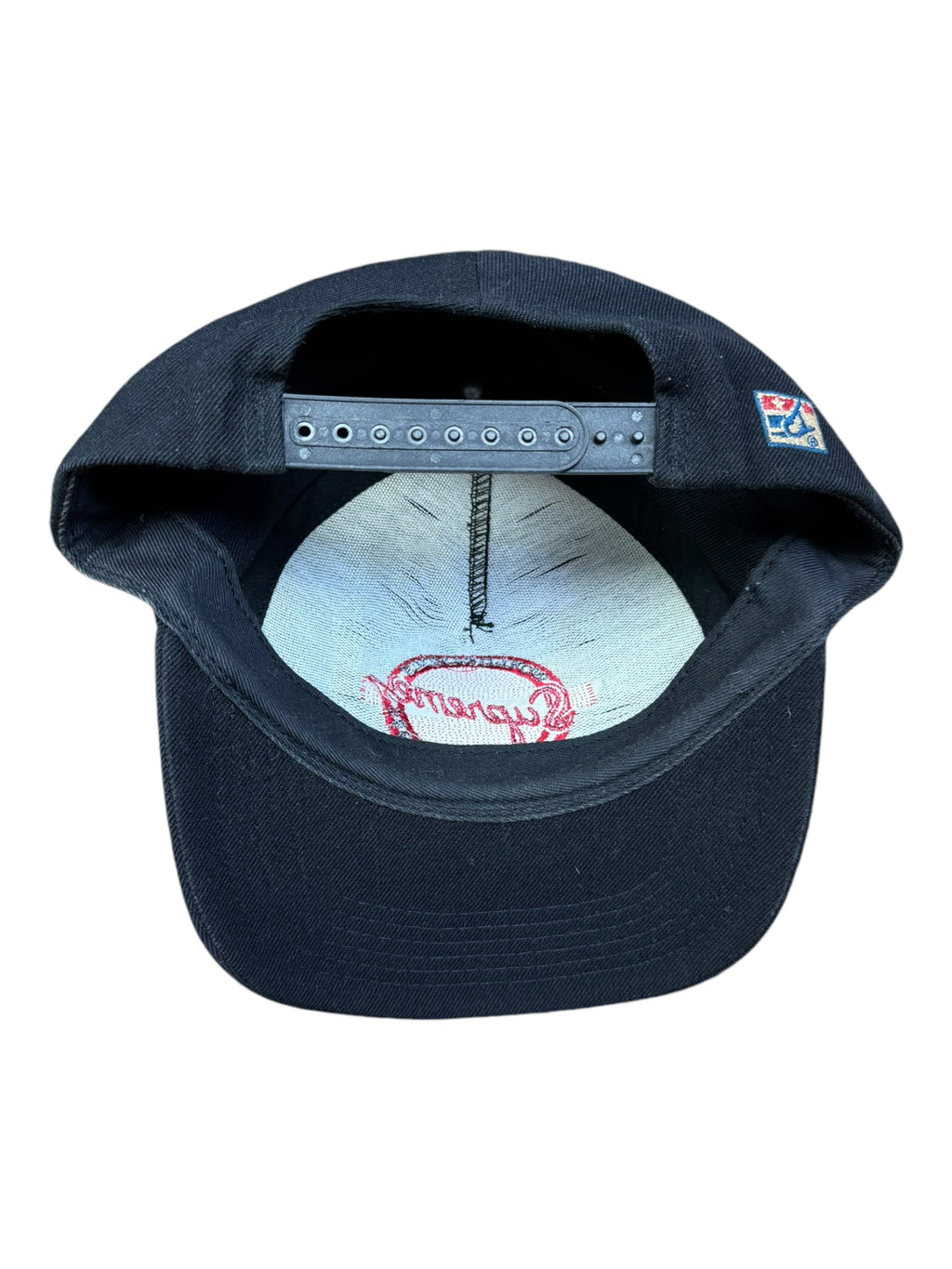 Supreme FW08 College Circle Logo 5 Panel Black Snapback