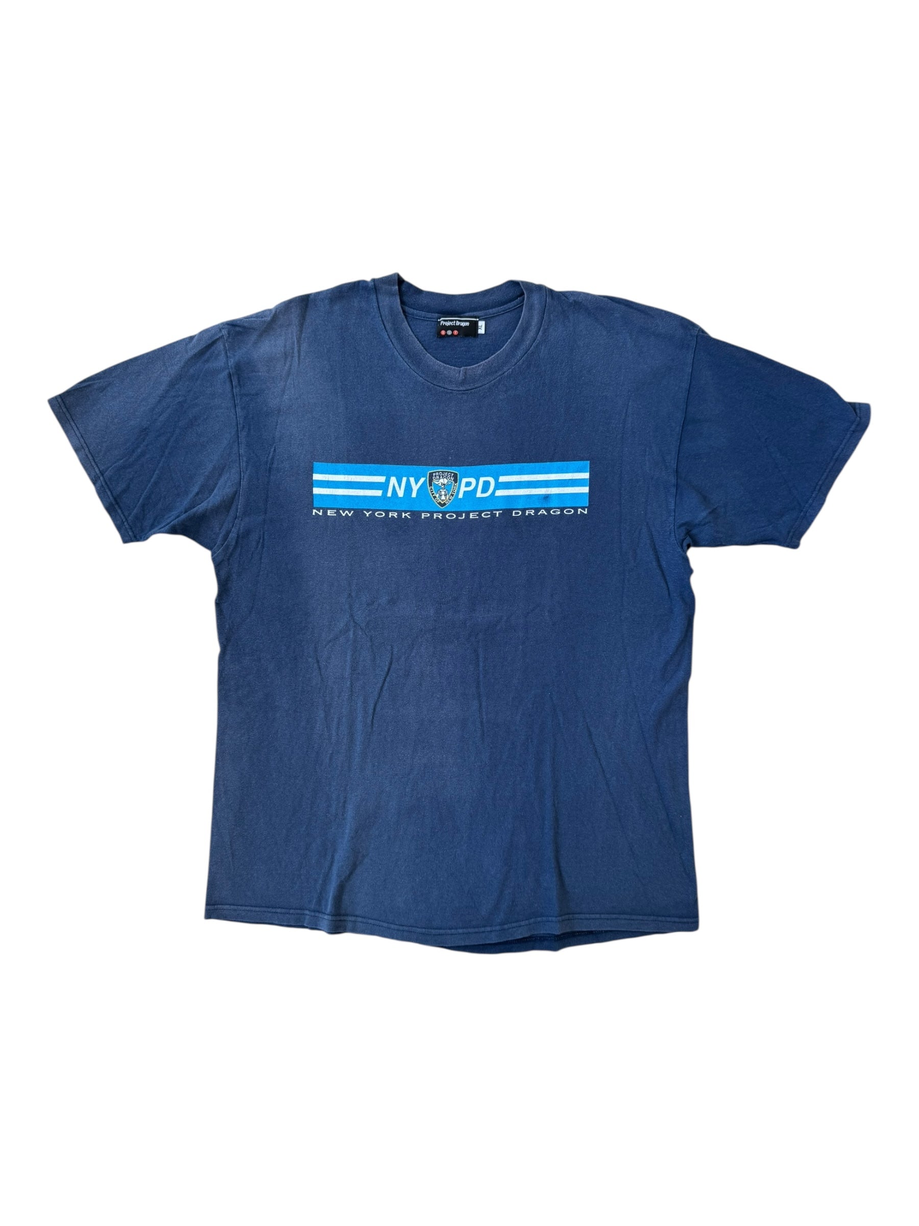 Futura 90s Navy Project Dragon NYPD Size XL