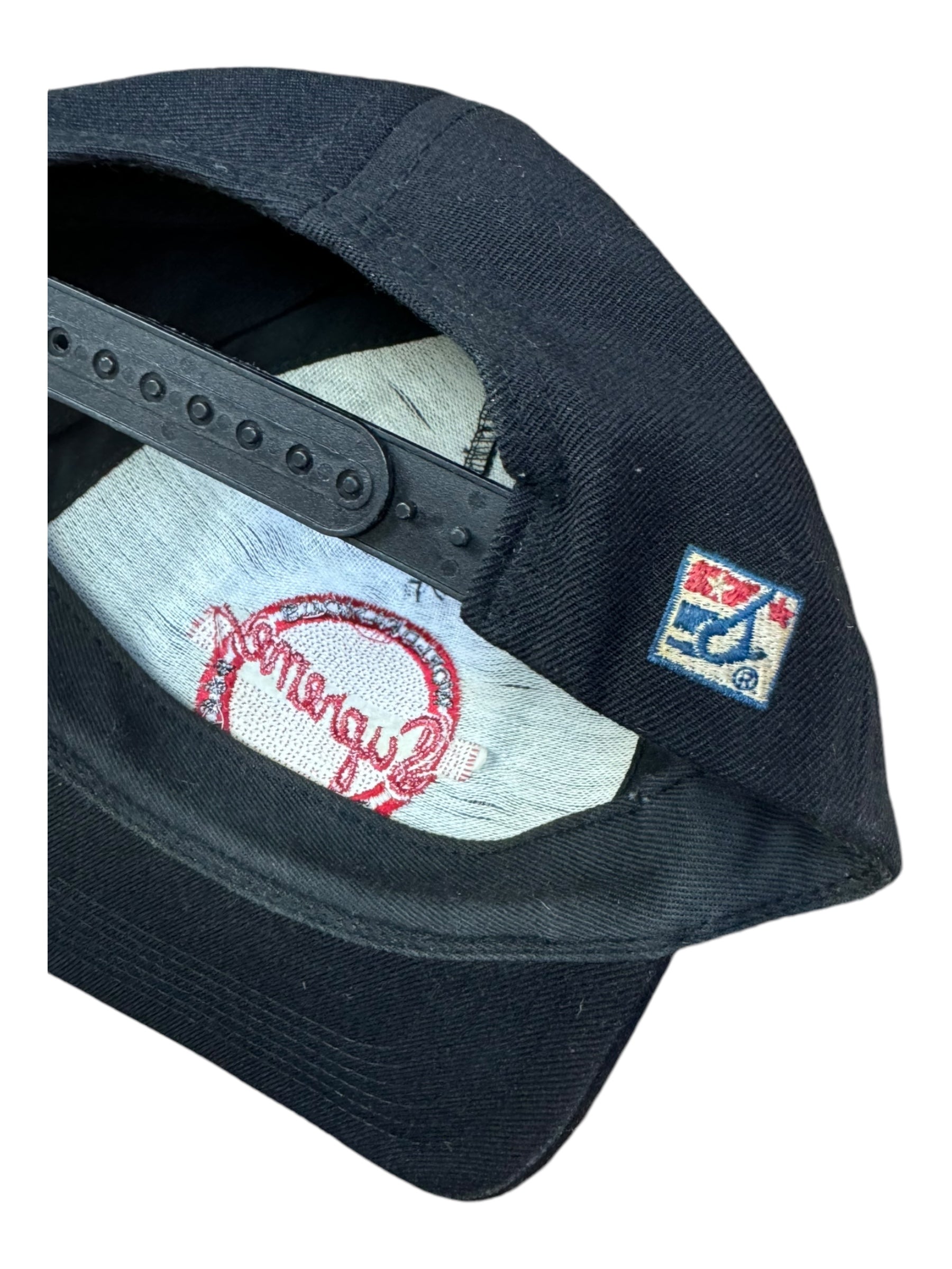 Supreme FW08 College Circle Logo 5 Panel Black Snapback