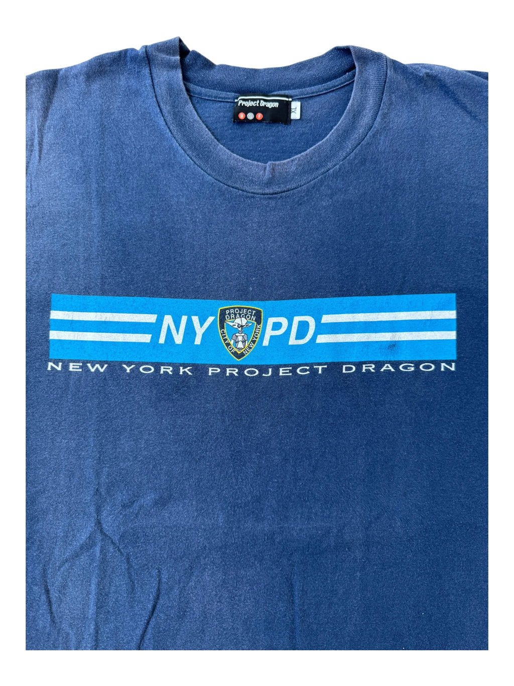 Futura 90s Navy Project Dragon NYPD Size XL