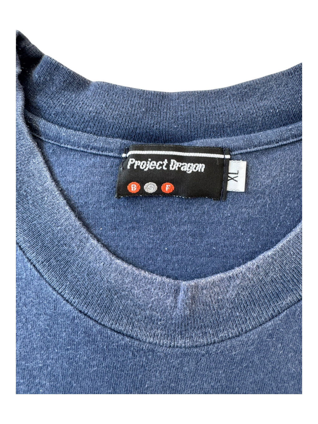 Futura 90s Navy Project Dragon NYPD Size XL