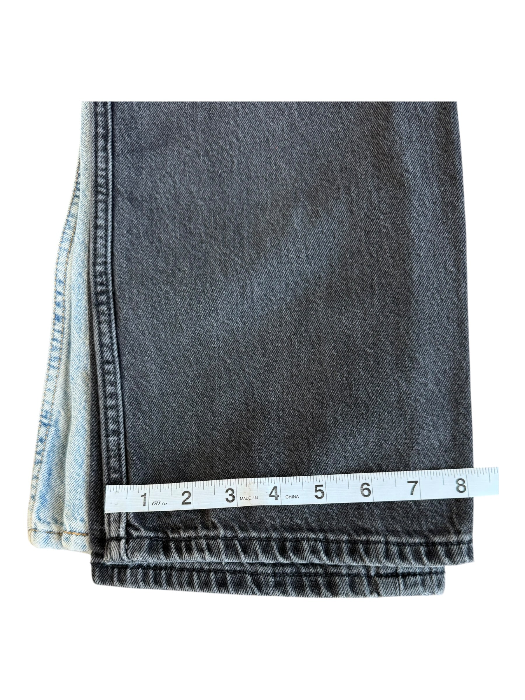 Guess 90's Women's Size 30 High Waisted Black Denim Straight Jeans USA