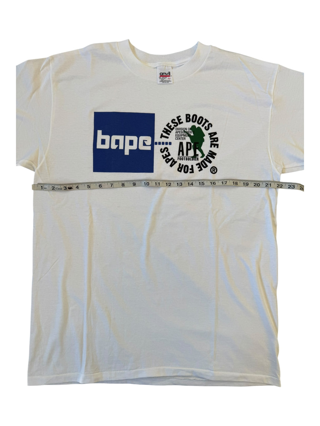 Bape 90s Boots Made for Apes Deadstock Anvil Size Large