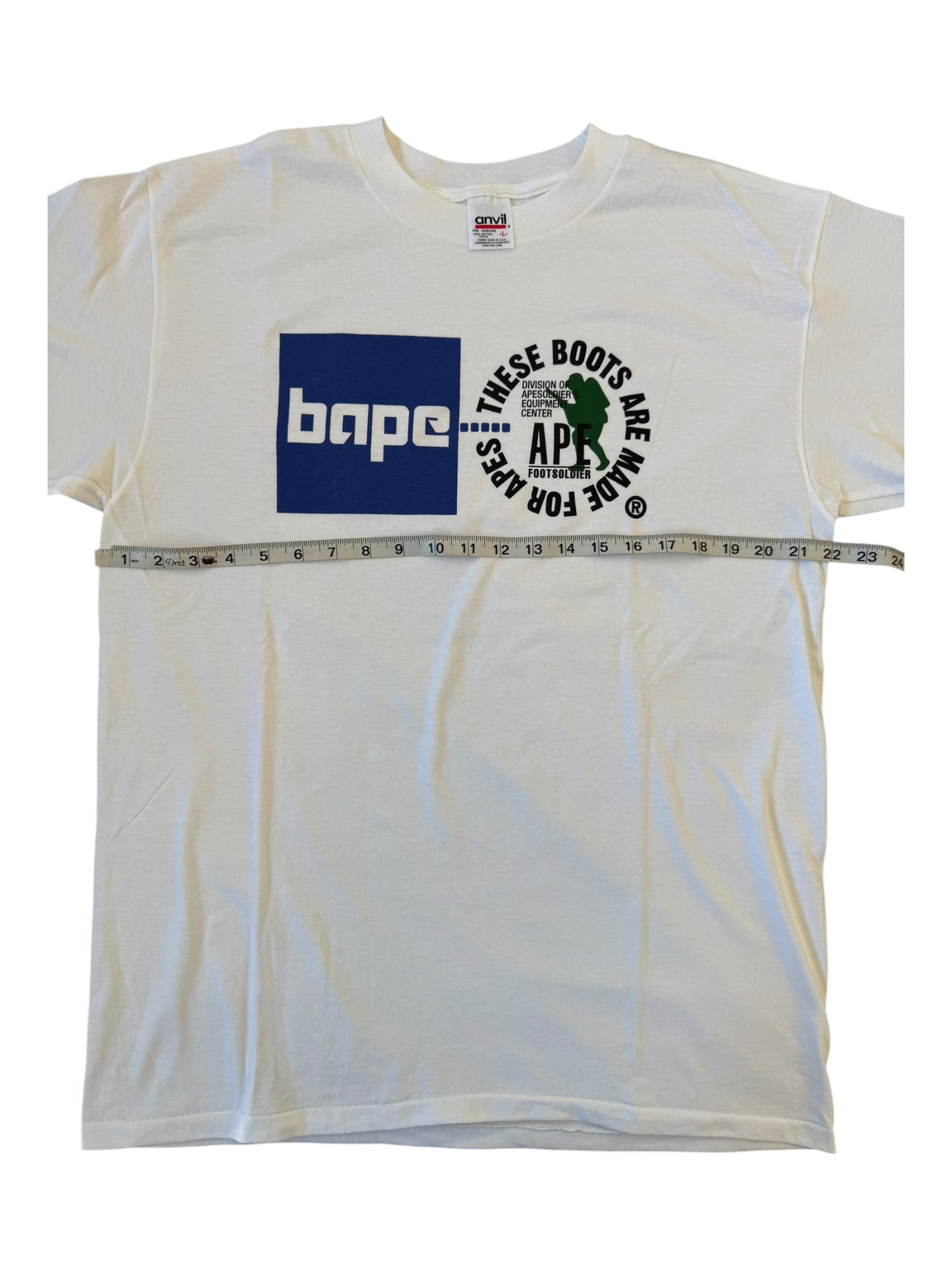 Bape 90s Boots Made for Apes Deadstock Anvil Size Large