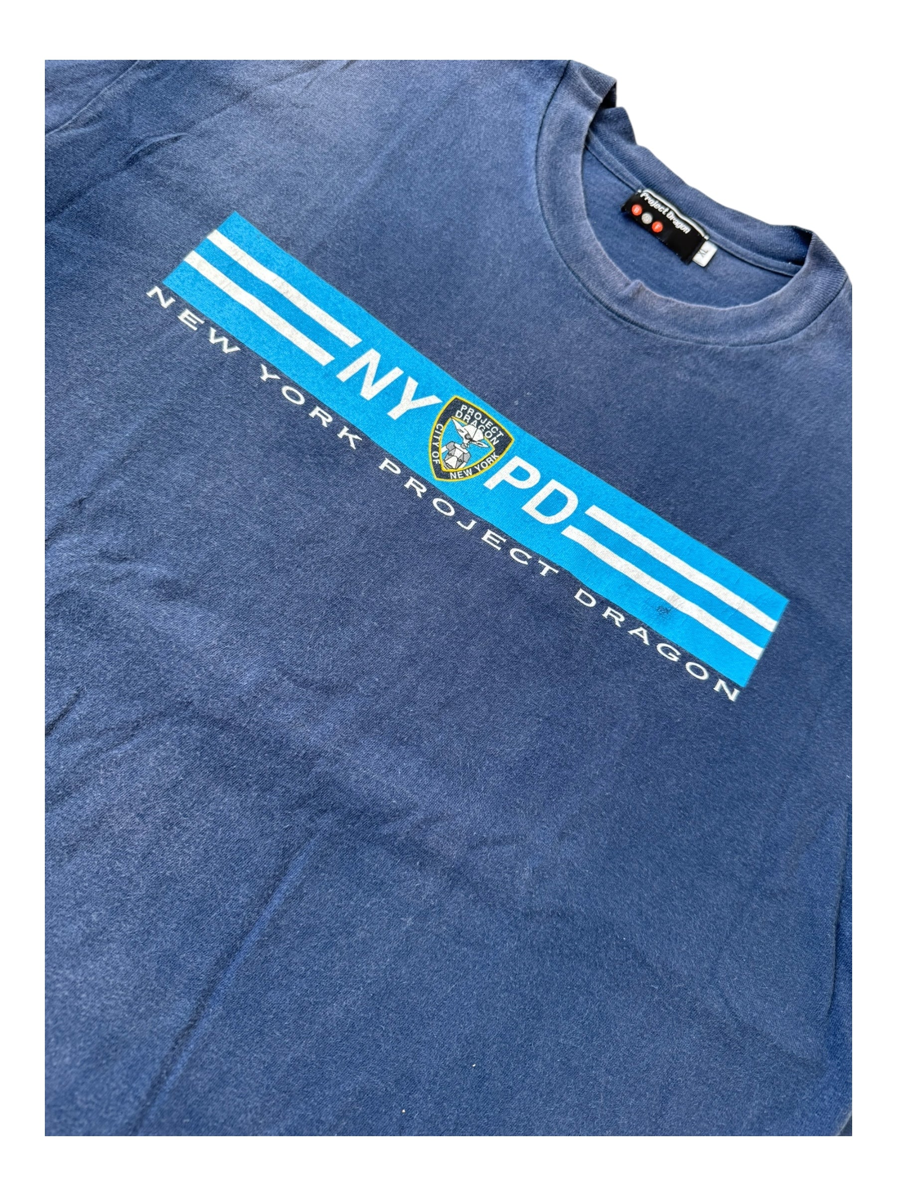 Futura 90s Navy Project Dragon NYPD Size XL