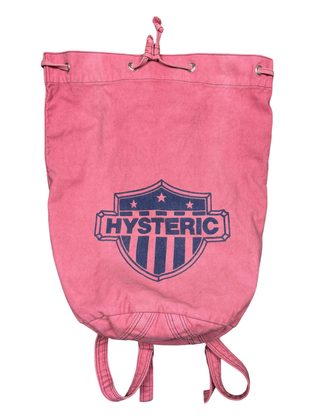 Hysteric Glamour 90s Red Bag Cinch Drawstring Backpack