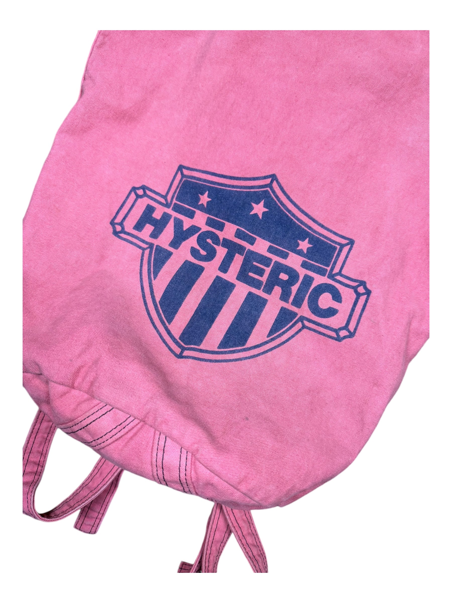 Hysteric Glamour 90s Red Bag Cinch Drawstring Backpack