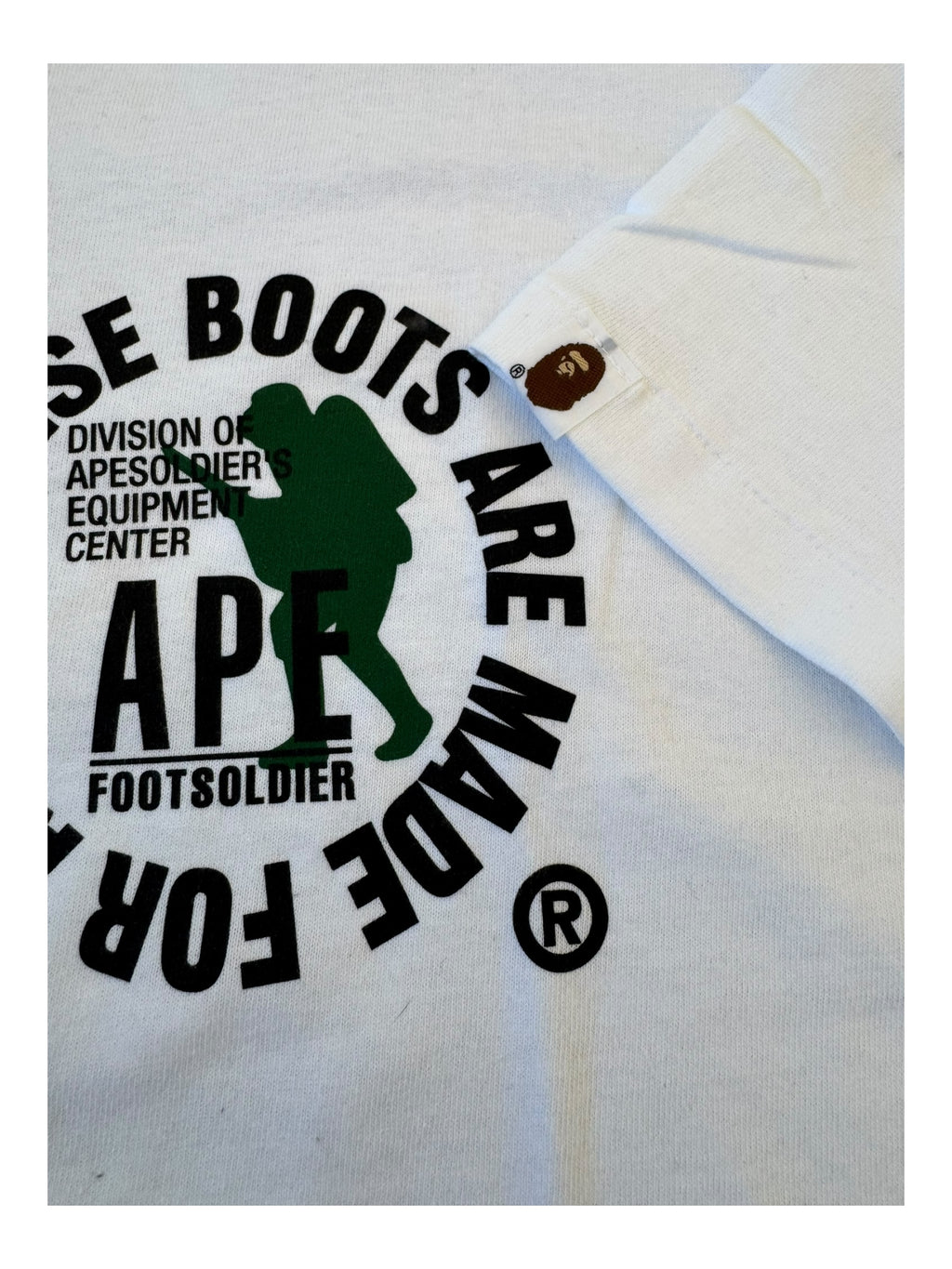 Bape 90s Boots Made for Apes Deadstock Anvil Size Large